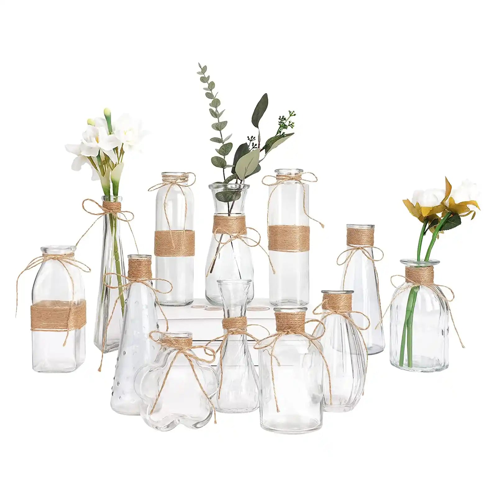 glass vase decorations centerpieces