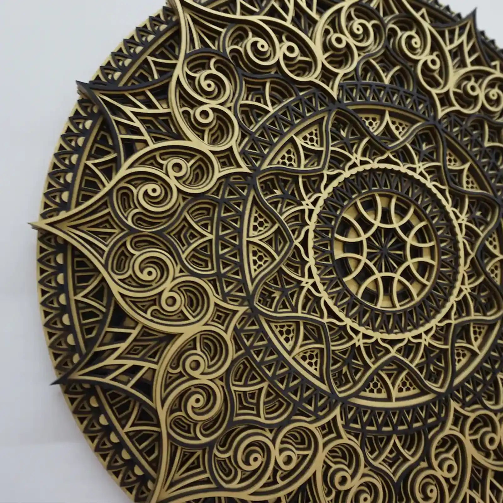 Wood Mandala | Wood wall art