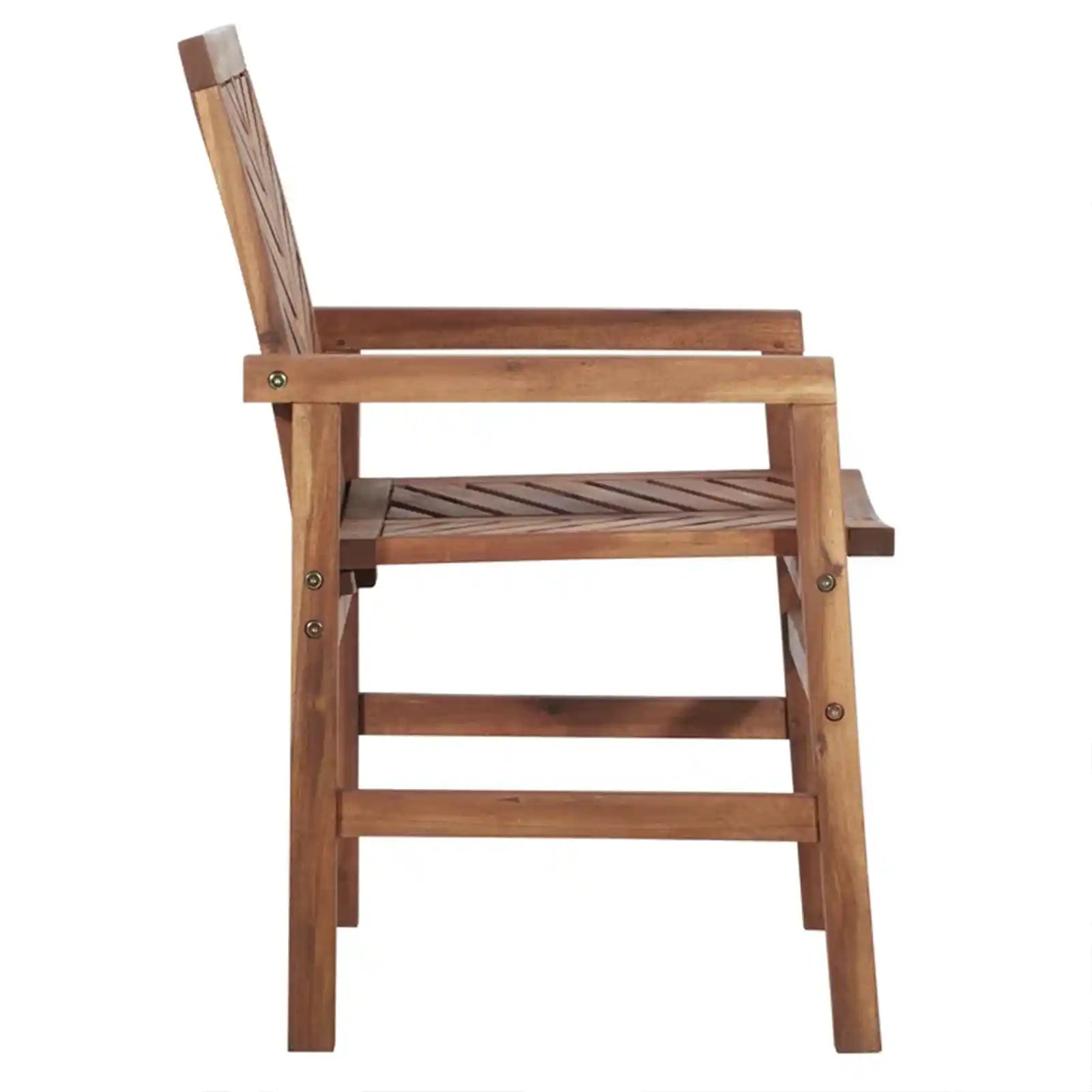 Solid Acacia Wood Set of 2  for Indoor and Outdoor