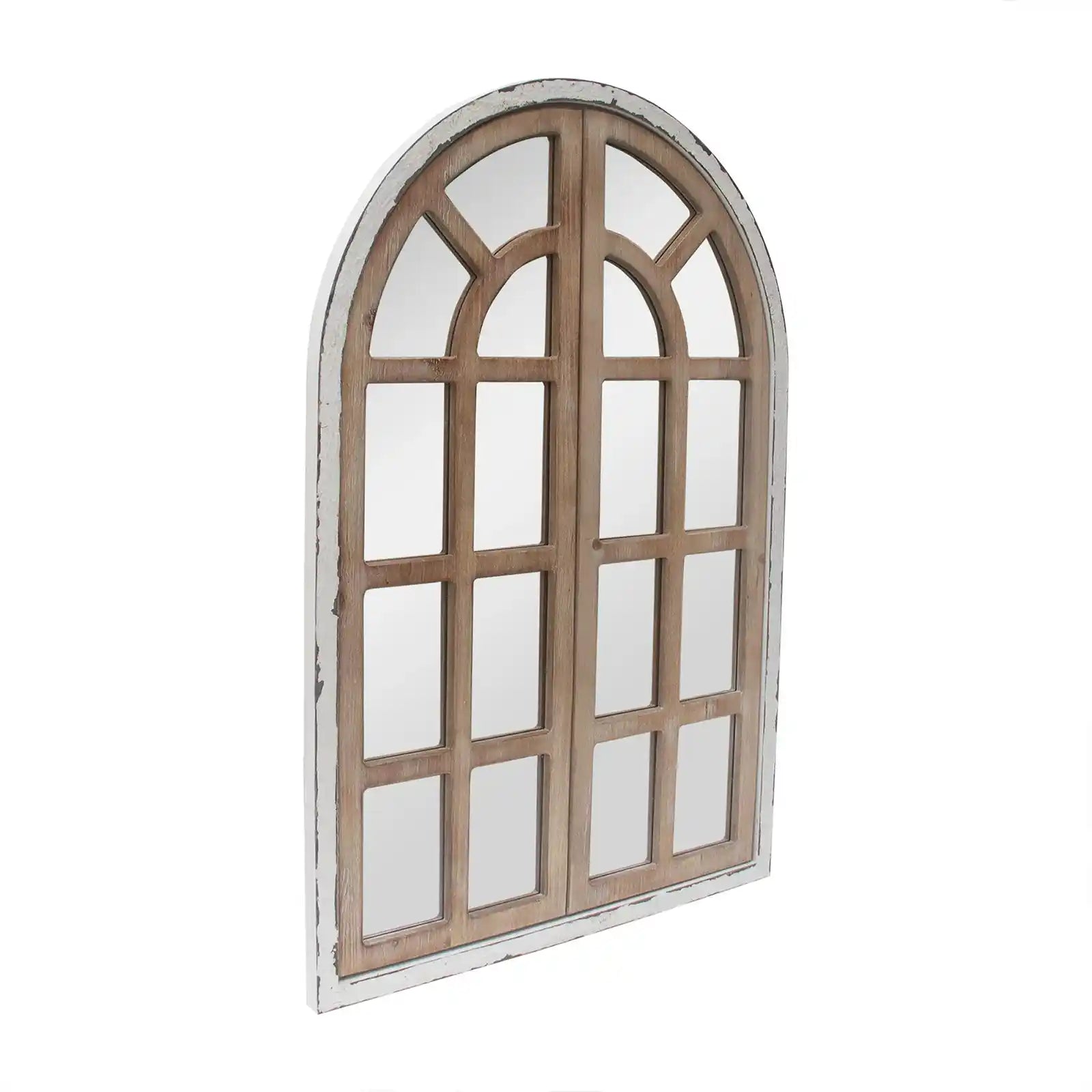 Farmhouse Arch Wall Mirror , Windows Mirror