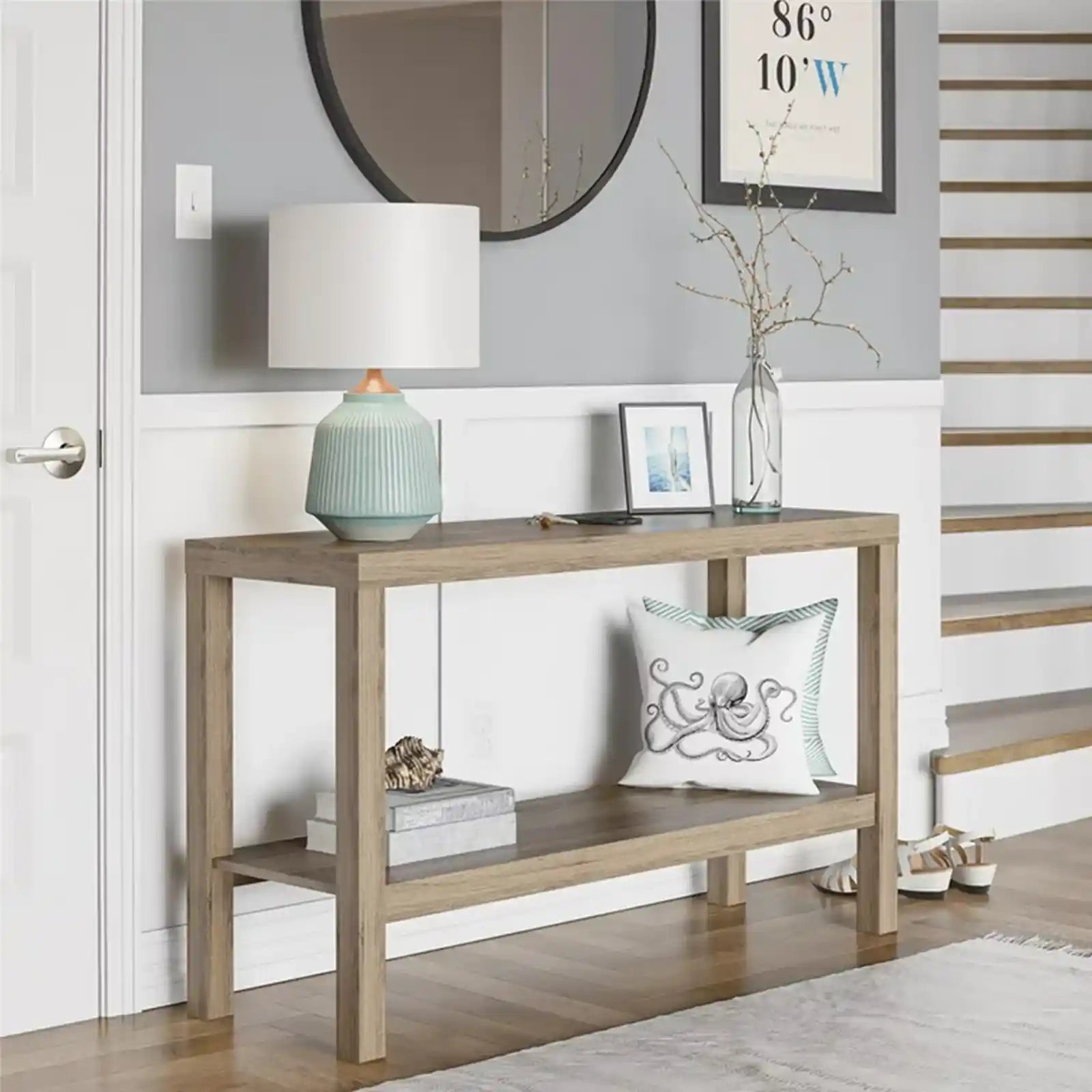 Modern Console Table for Entryway