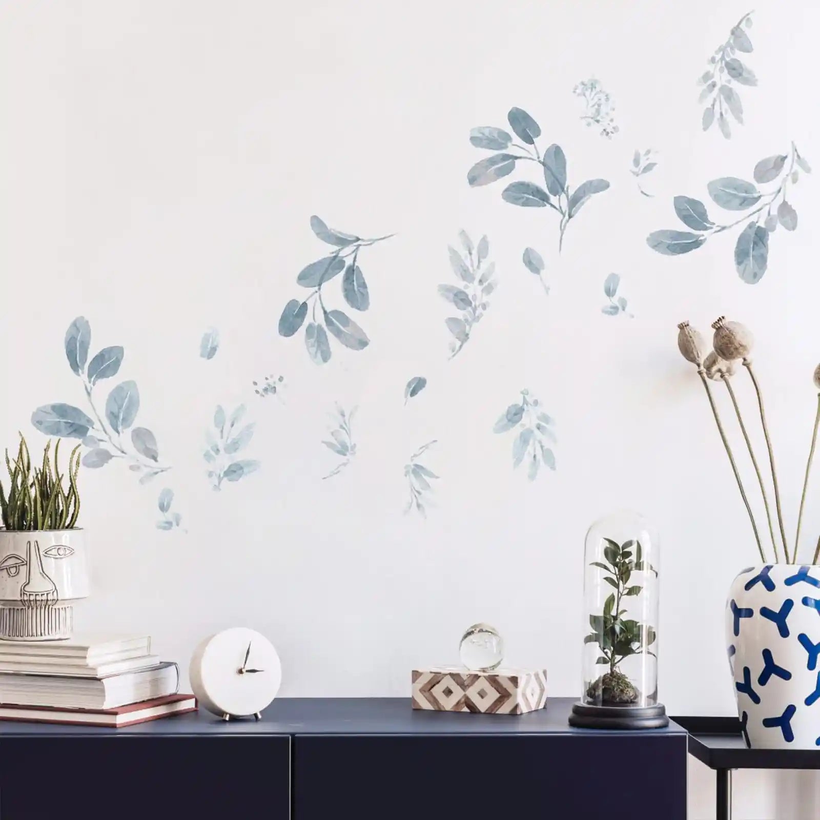 Dancing Leaves Peel and Stick Wall Decals