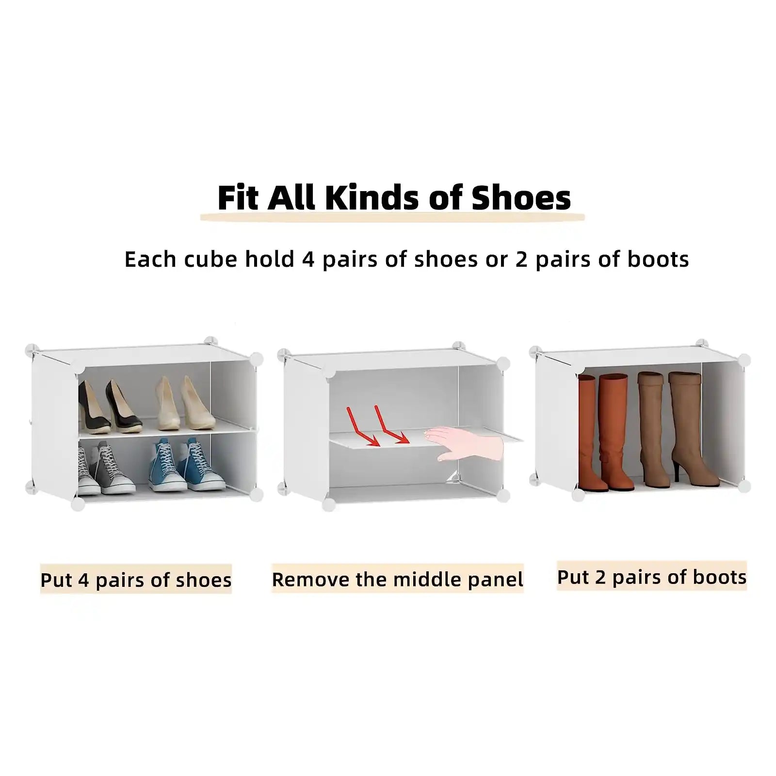 Shoe Storage , Shoe Rack Organizer for Closet Shoe Cabinet with Door Shoe Shelves for Closet,Entryway,Hallway,Bedroom