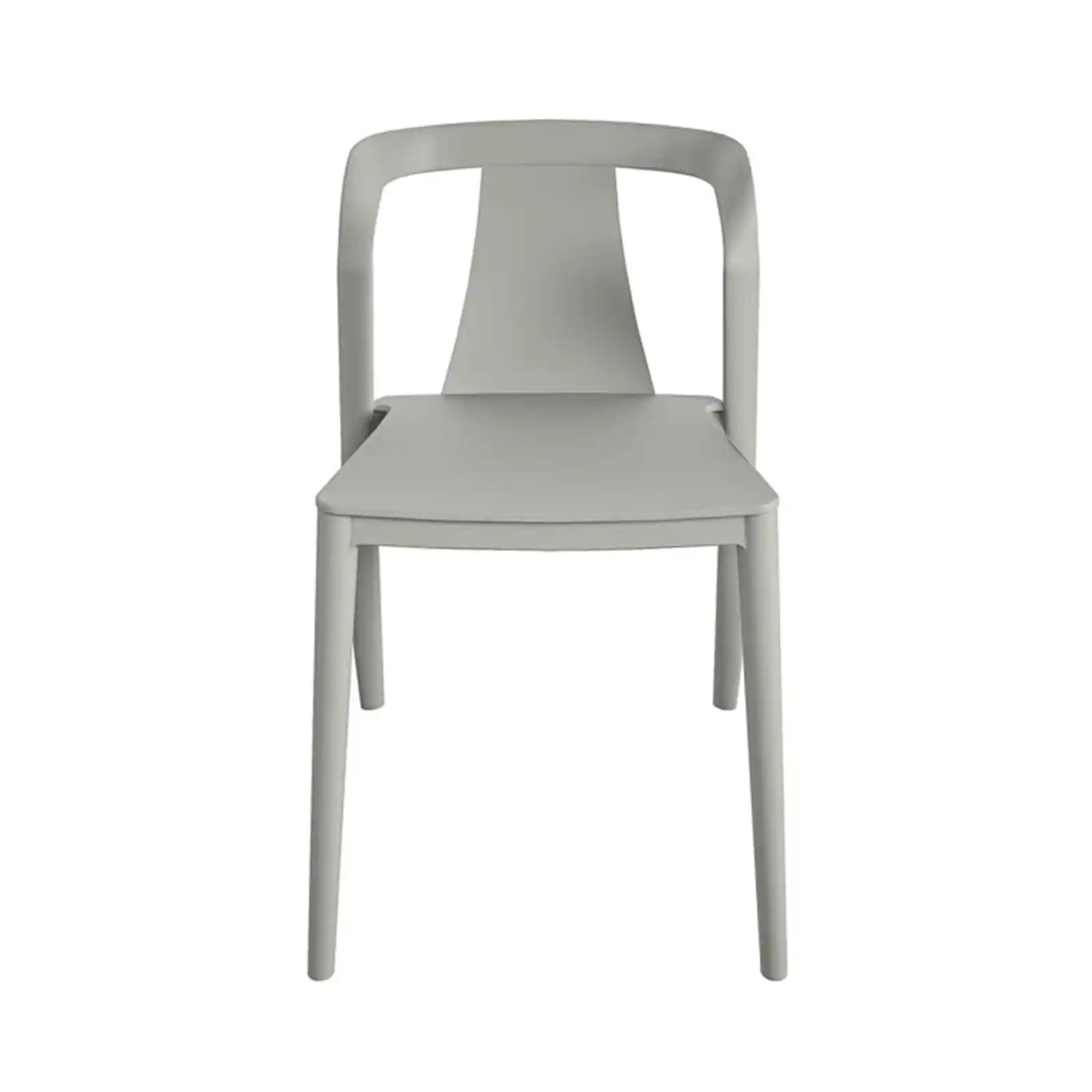 Silla de comedor moderna con brazo, interior/exterior, paquete de 2