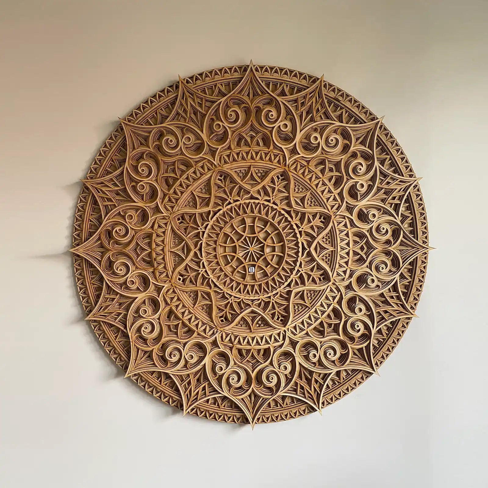 Wood Mandala | Wood wall art