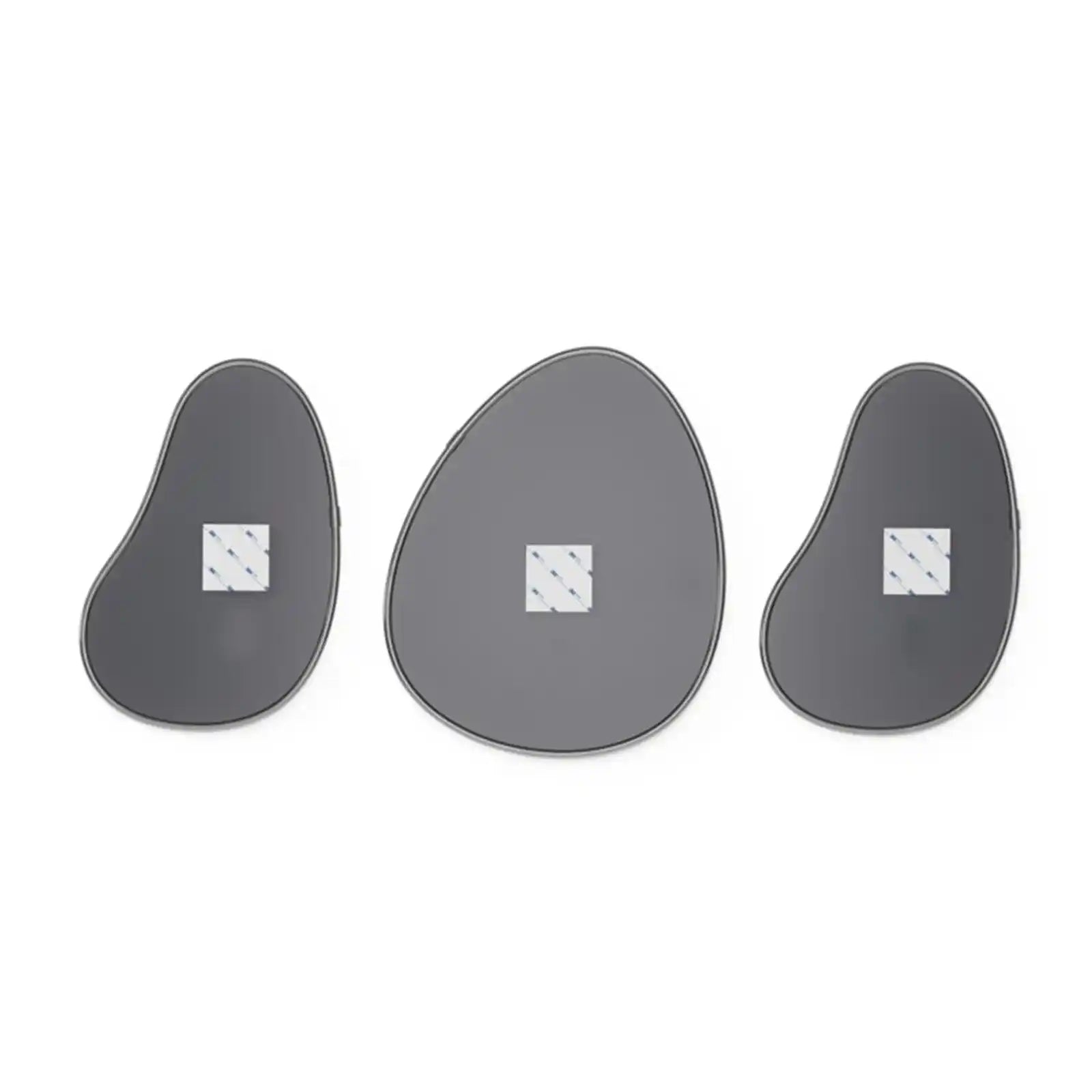 Wall Mirrors Set of 3 Irregular