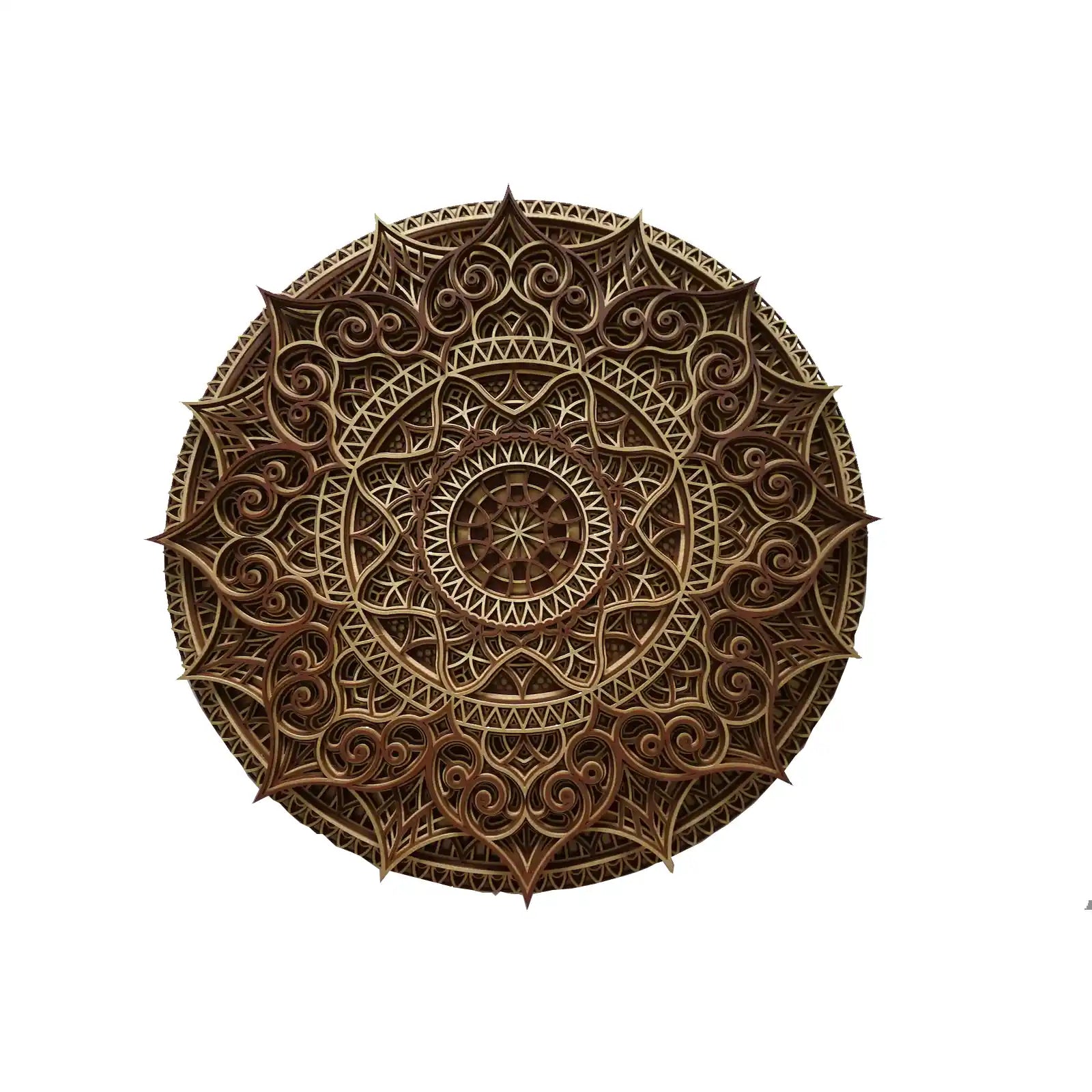 Wood Mandala | Wood wall art