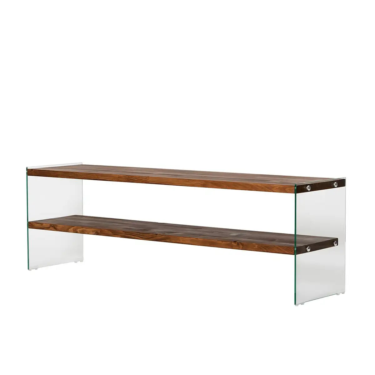 Frosin - Solid Wood TV Stand and Glass TV Stand, Entertainment Center, Handmade Design