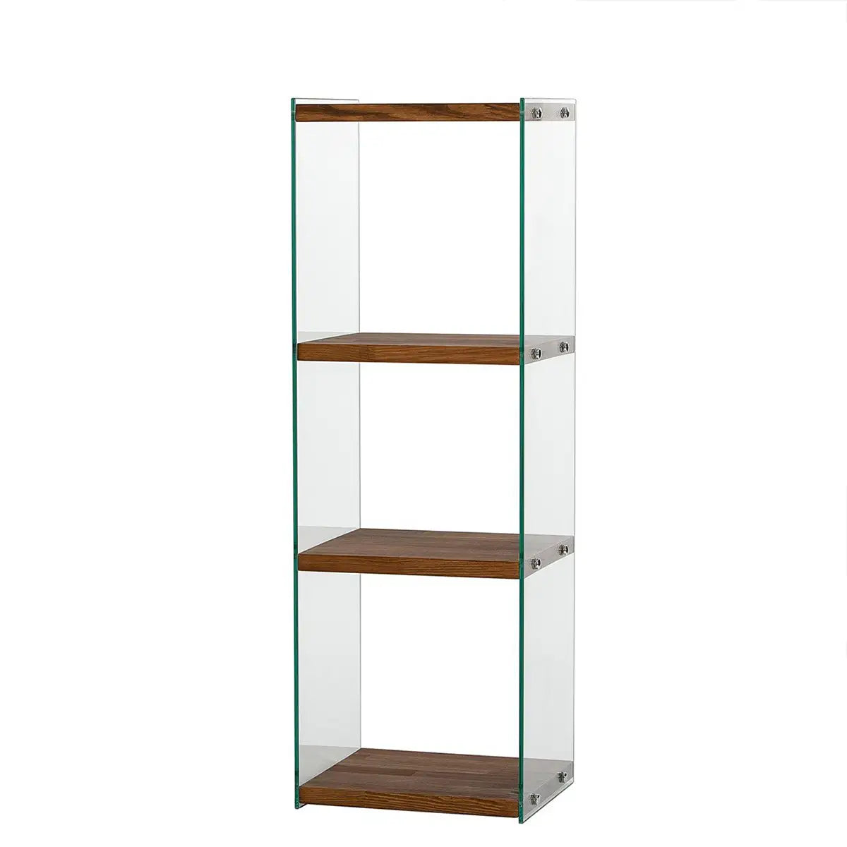 Frosin - Solid Wood Bookcase with 4 Shelves, Decorative Shelves, Bookshelf