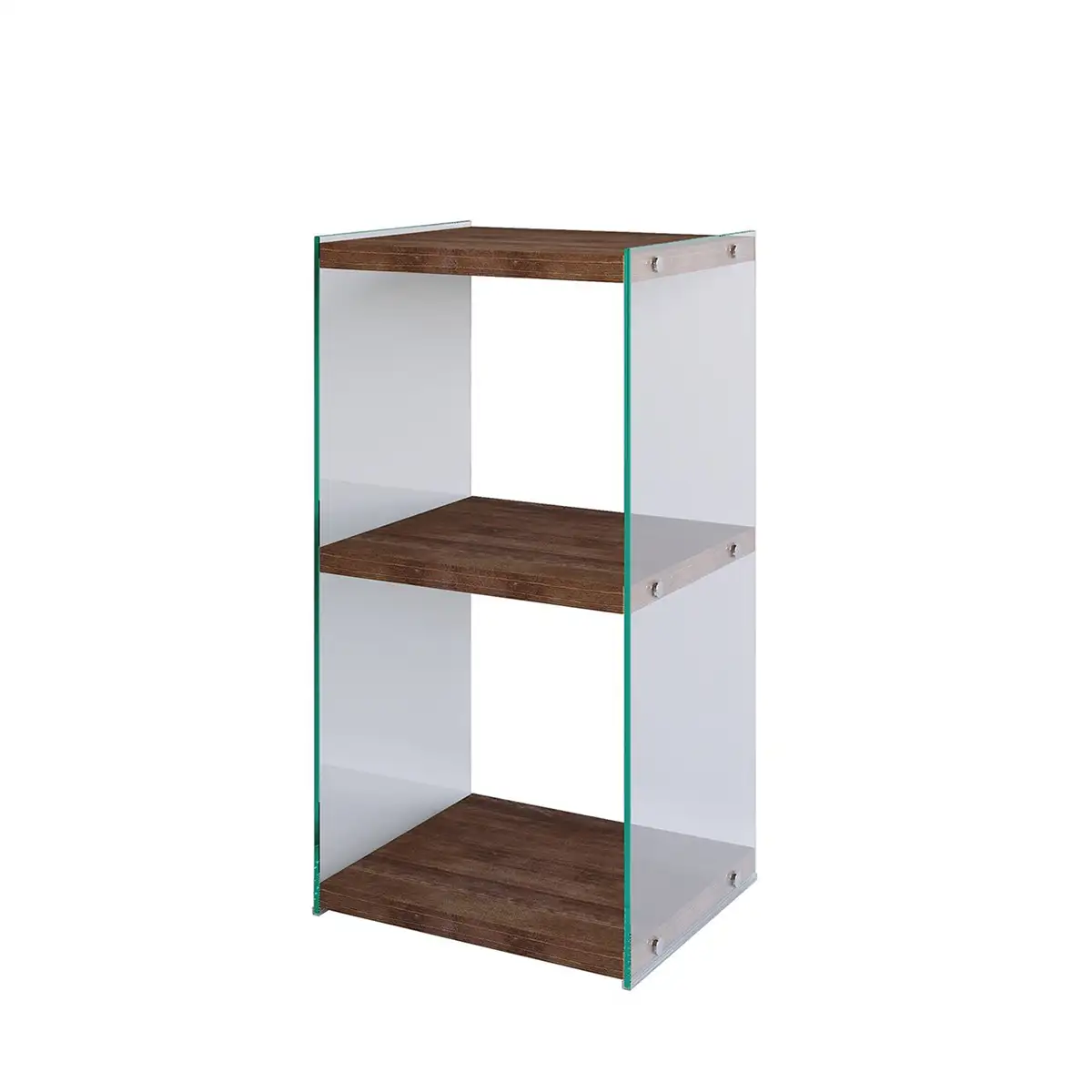 Frosin - Solid Wood Bookcase, Decorative Shelves, Bookshelf