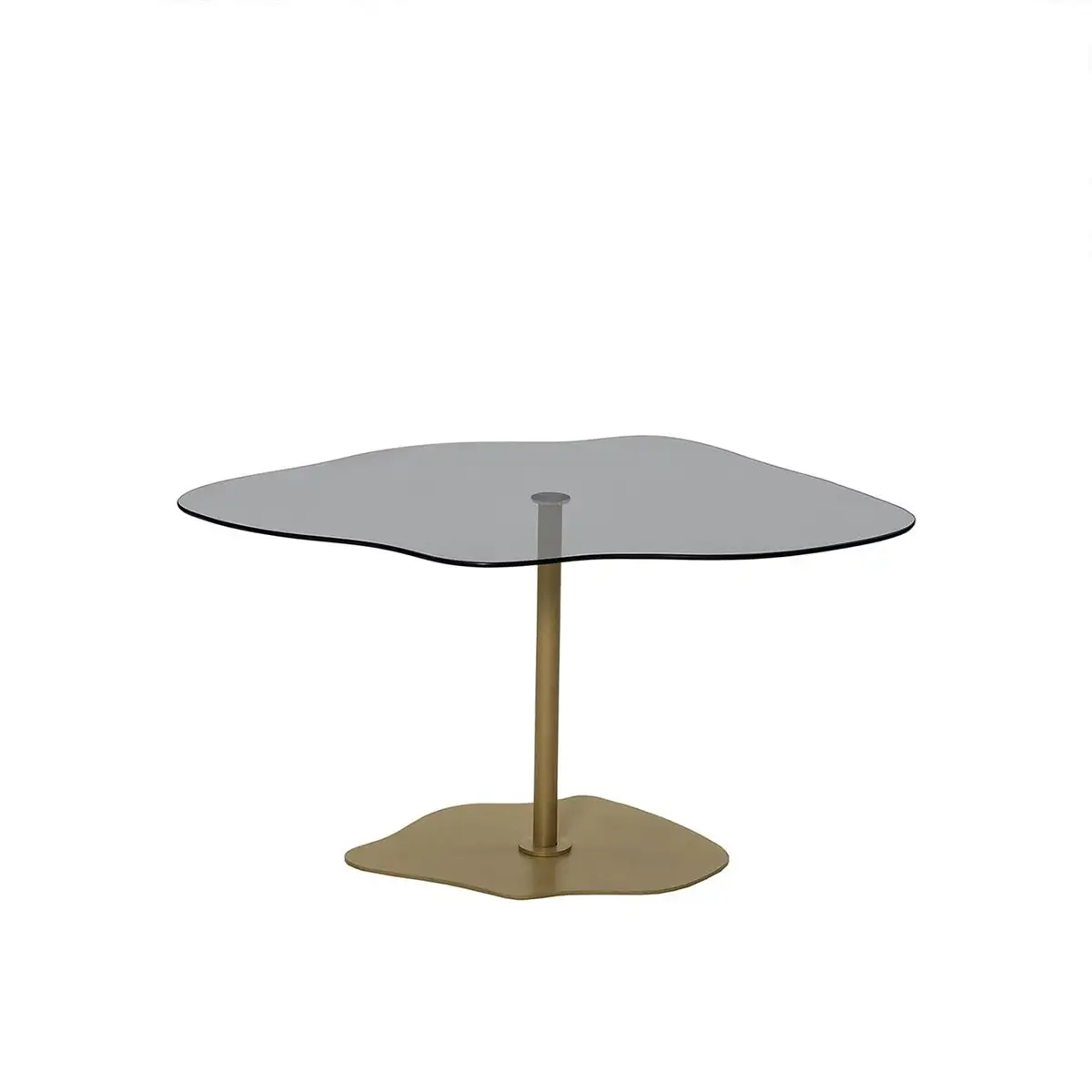 Cloudy - Contemporary Glass Top Coffee Table, Minimalist Cofffee Table, Living Room Side Table