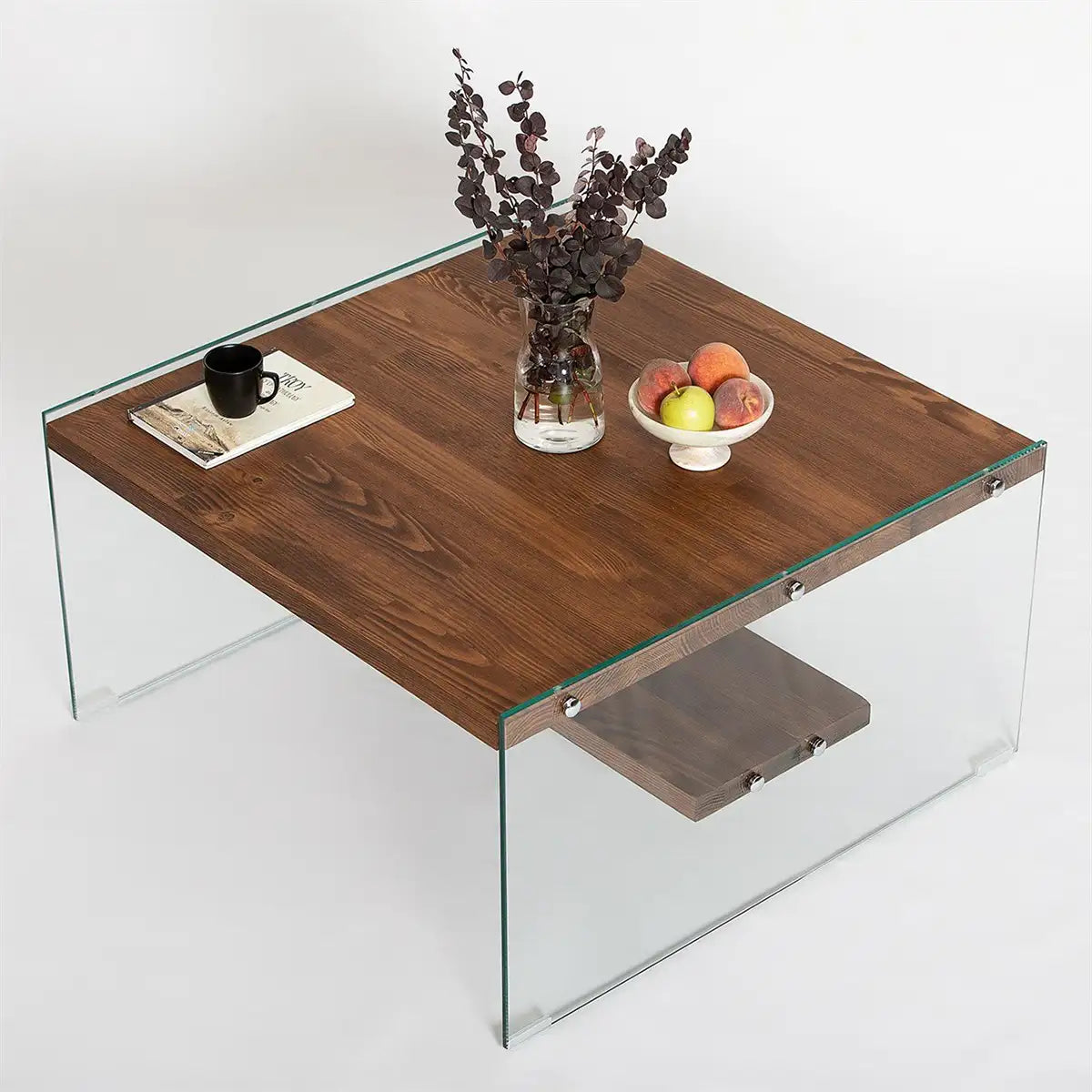 Frosin - Solid Wood Coffee Table, Scandin Coffee Table , Center Table, Accent Tables