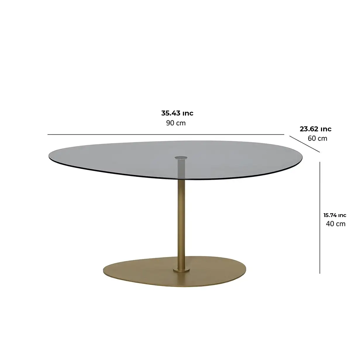 XLarge Cloudy - Contemporary Living Room Table, Coffee Table, Designer Coffee Table