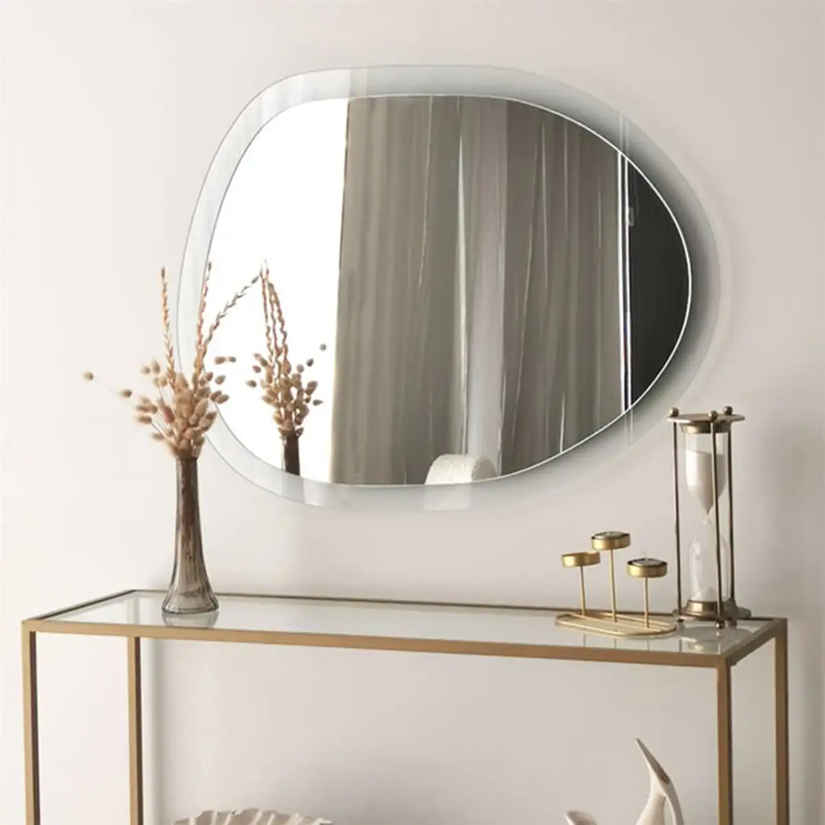 Gusto Aqua - Asymmetrical Wall Mirror