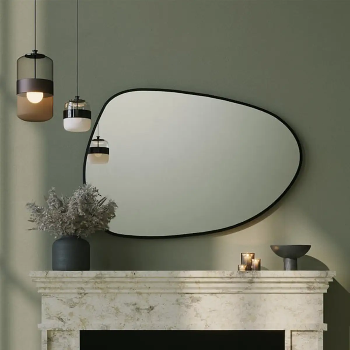 Pietra - Asymmetrical Wall Mirror