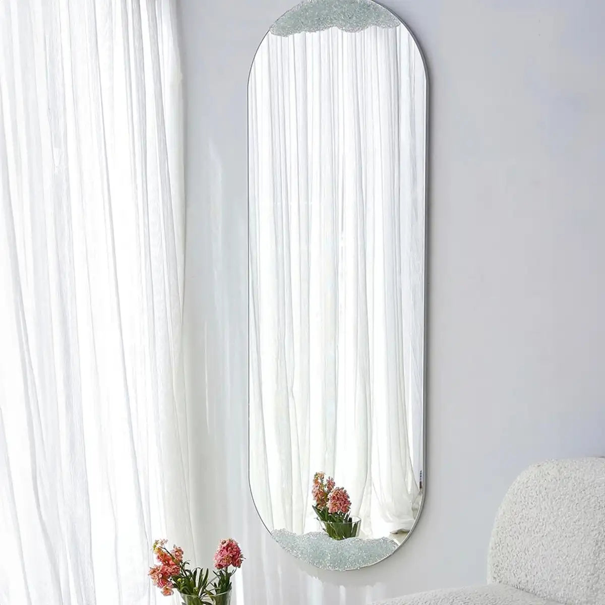 Caprice- Full Length Mirror and Fusion Glass