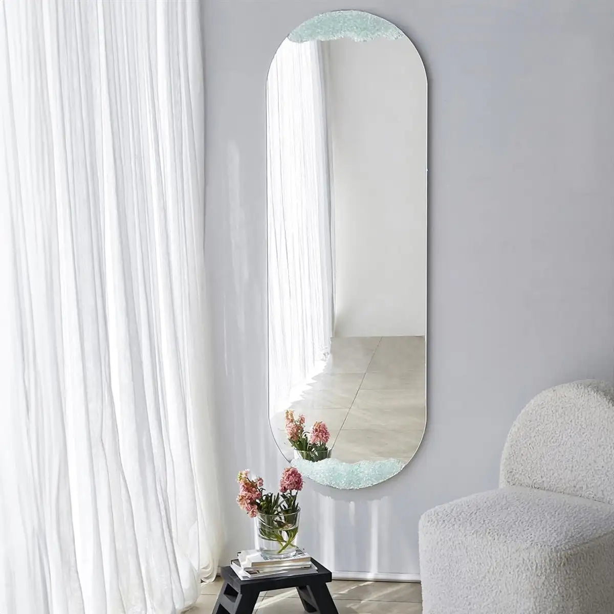 Caprice- Full Length Mirror and Fusion Glass