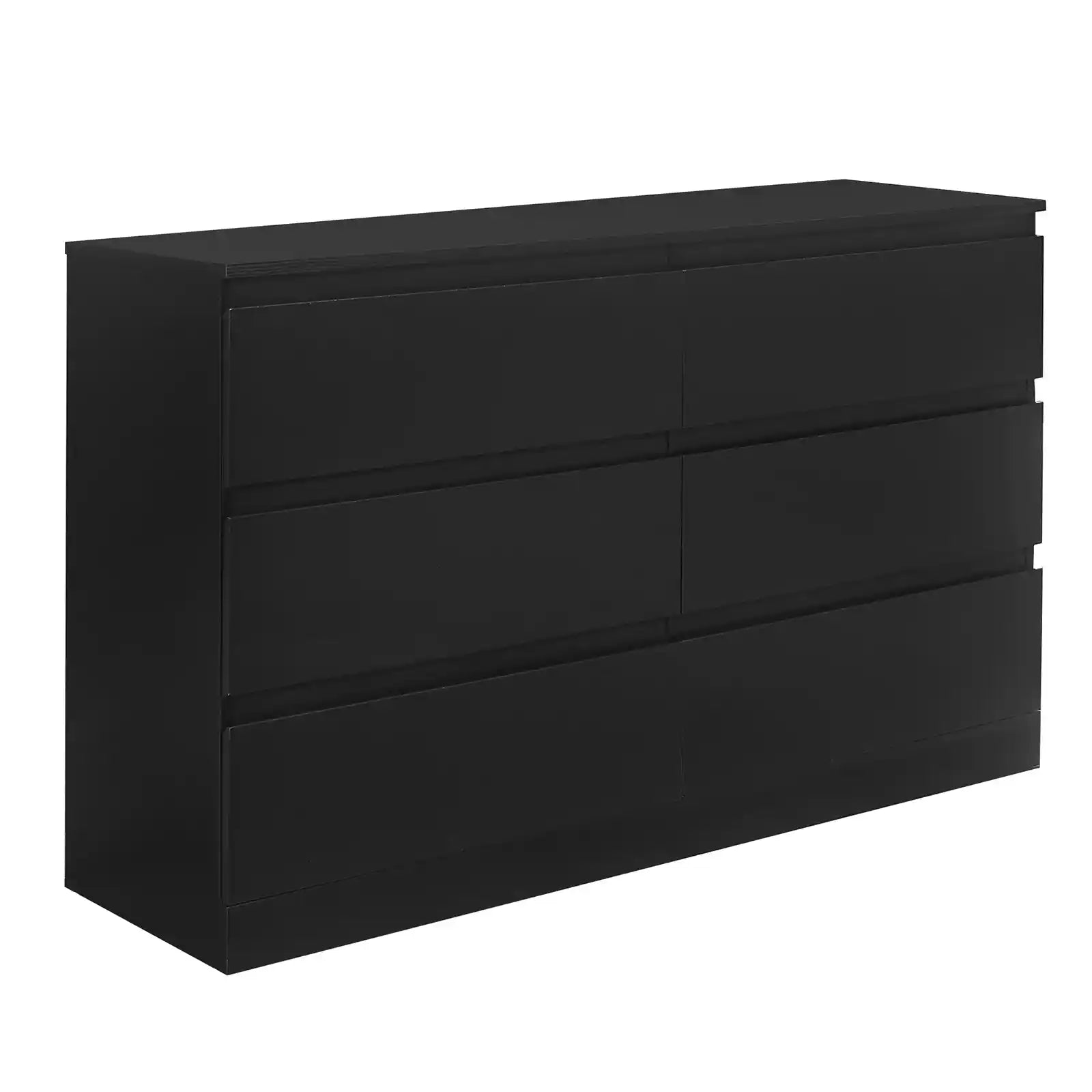 Modern 6Drawer Horizontal Dresser