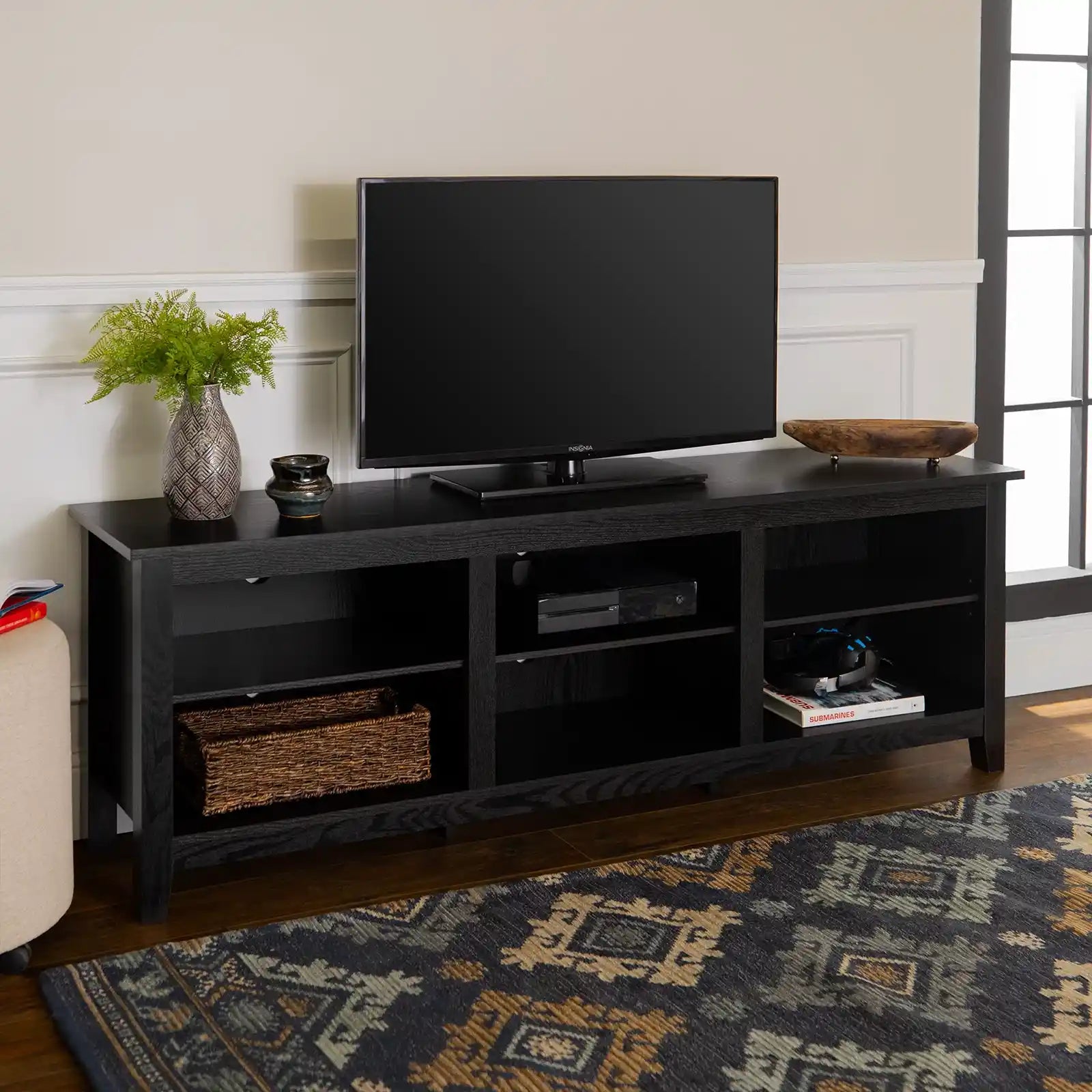 Open Storage TV Stand for TVs up to 78"