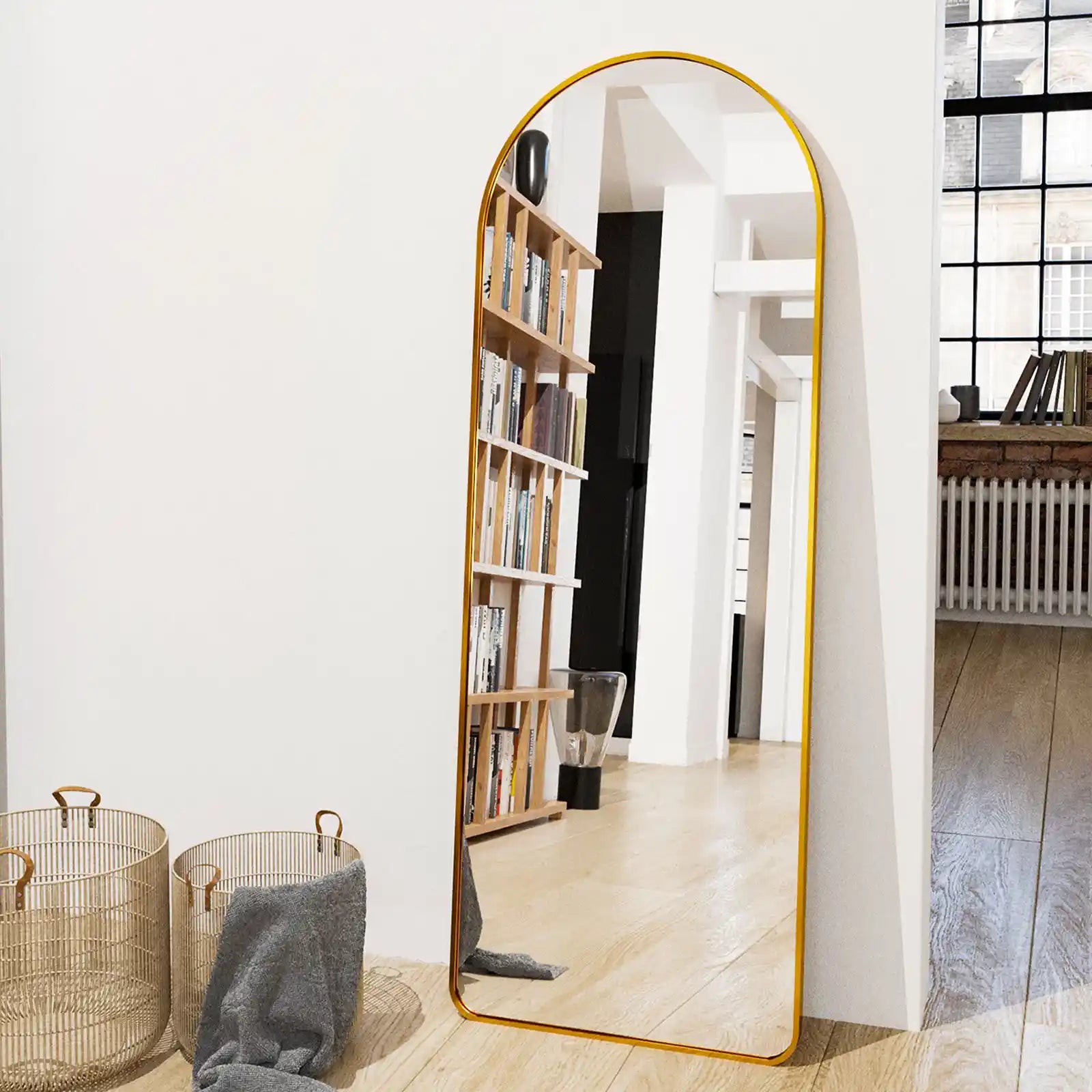 Full Length Mirror Arched Floor Mirror Full Body Mirror Standing