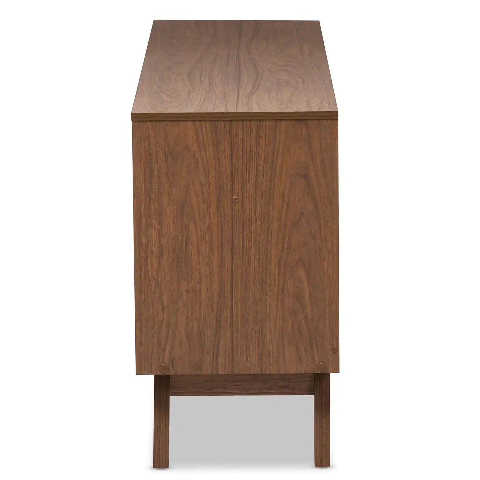 Mid-Century Walnut Wood 5 Drawer Dresser or 6 Drawer Dresser , Cabinet