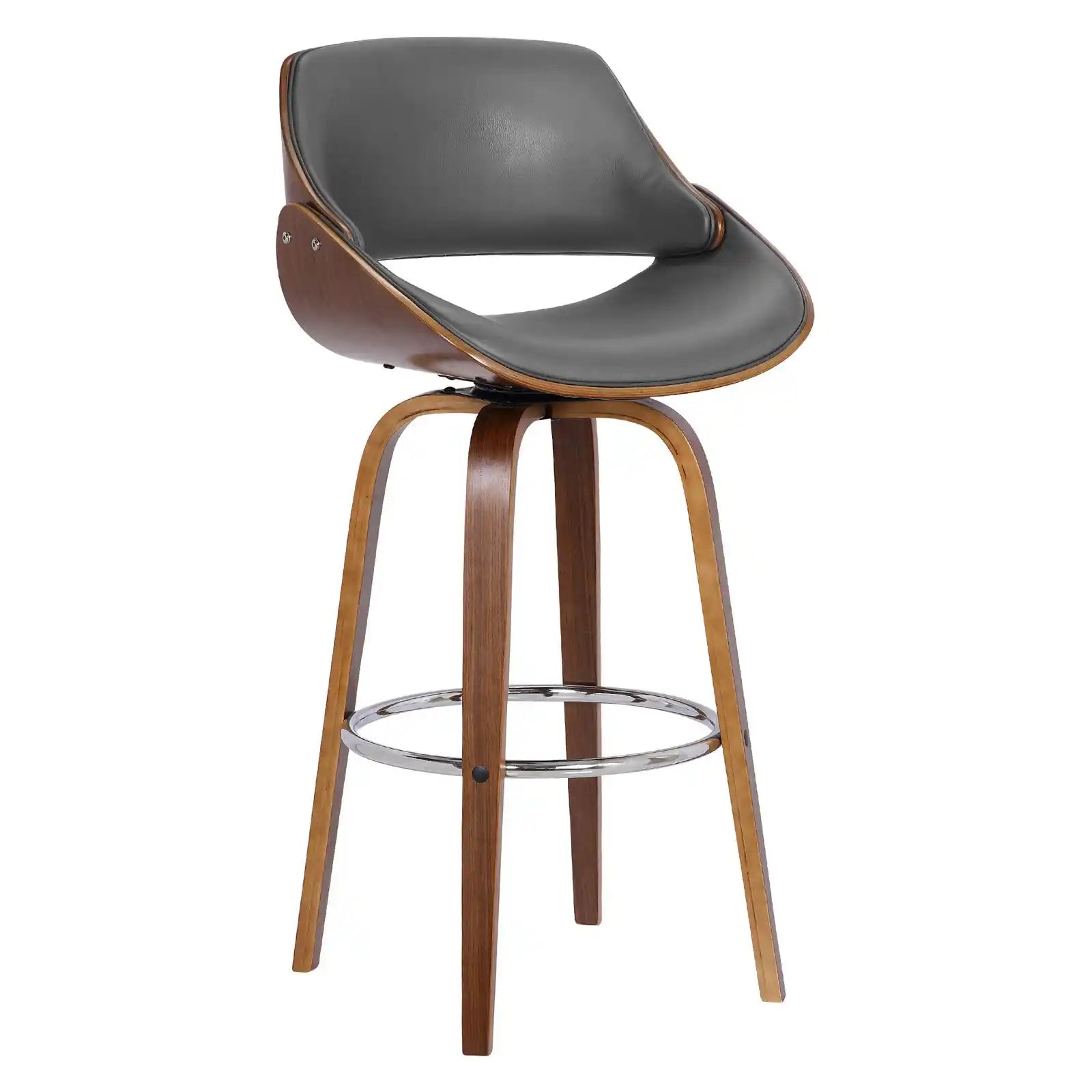 Modern 26 Inch Swivel Bar Stool, Counter Stool