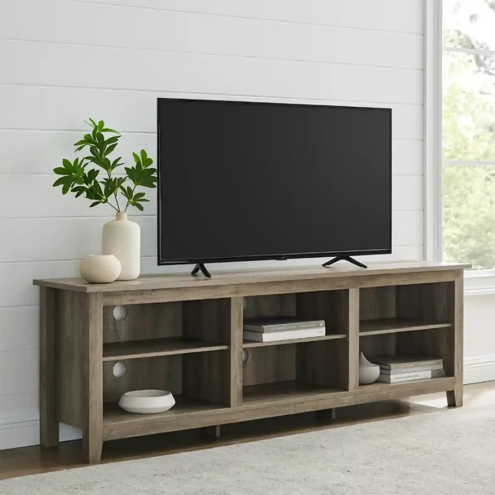 Open Storage TV Stand for TVs up to 78"