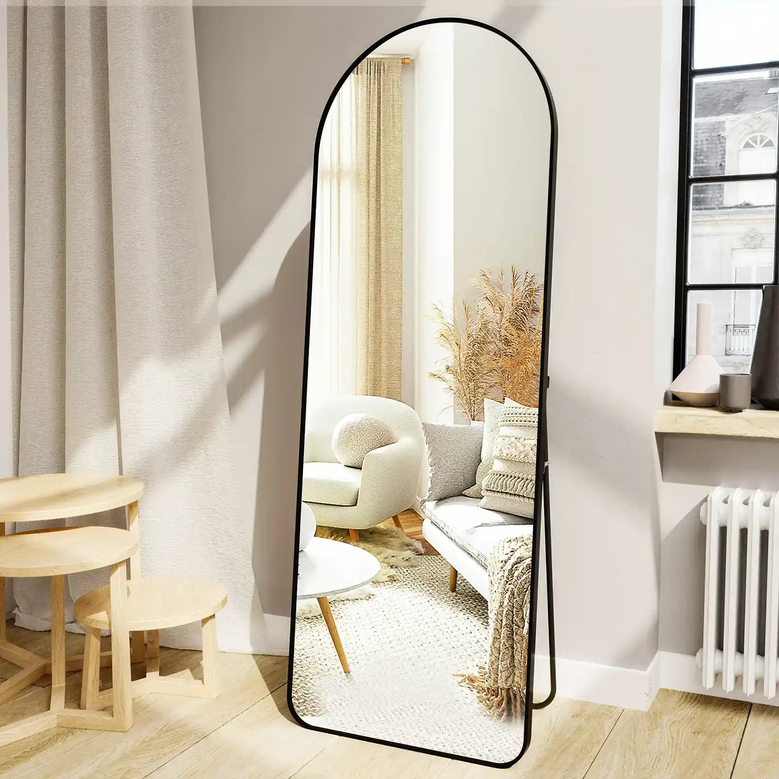 Full Length Mirror Arched Floor Mirror Full Body Mirror Standing