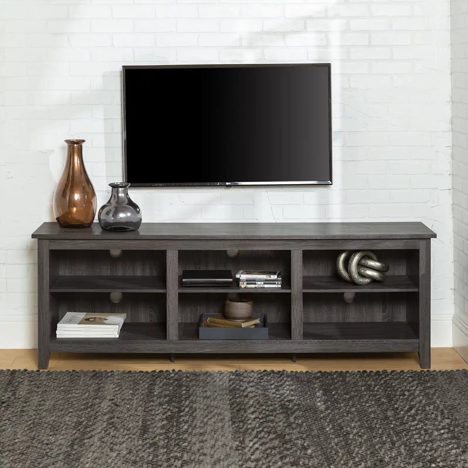 Open Storage TV Stand for TVs up to 78"