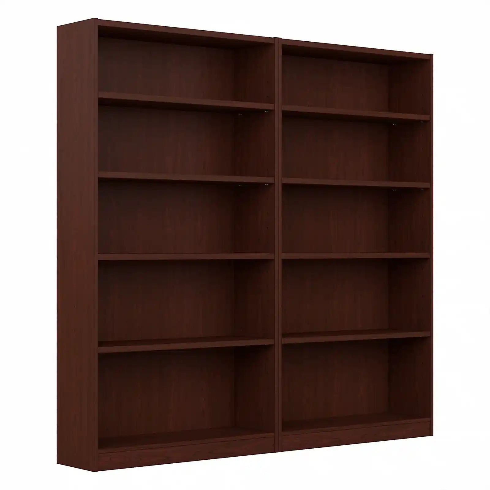 Modern and Large Bookcase Set of 2