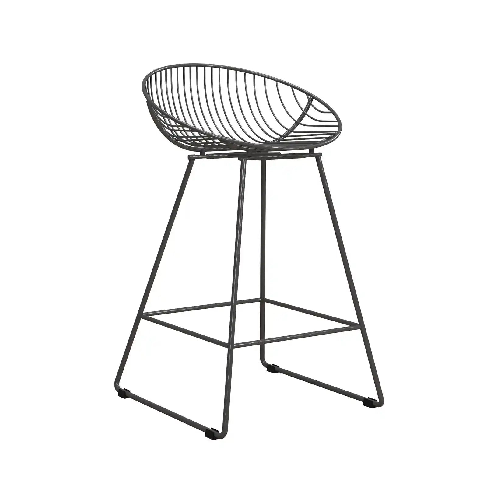 Modern 24 Inch Metal Counter Stool , Bar Stool