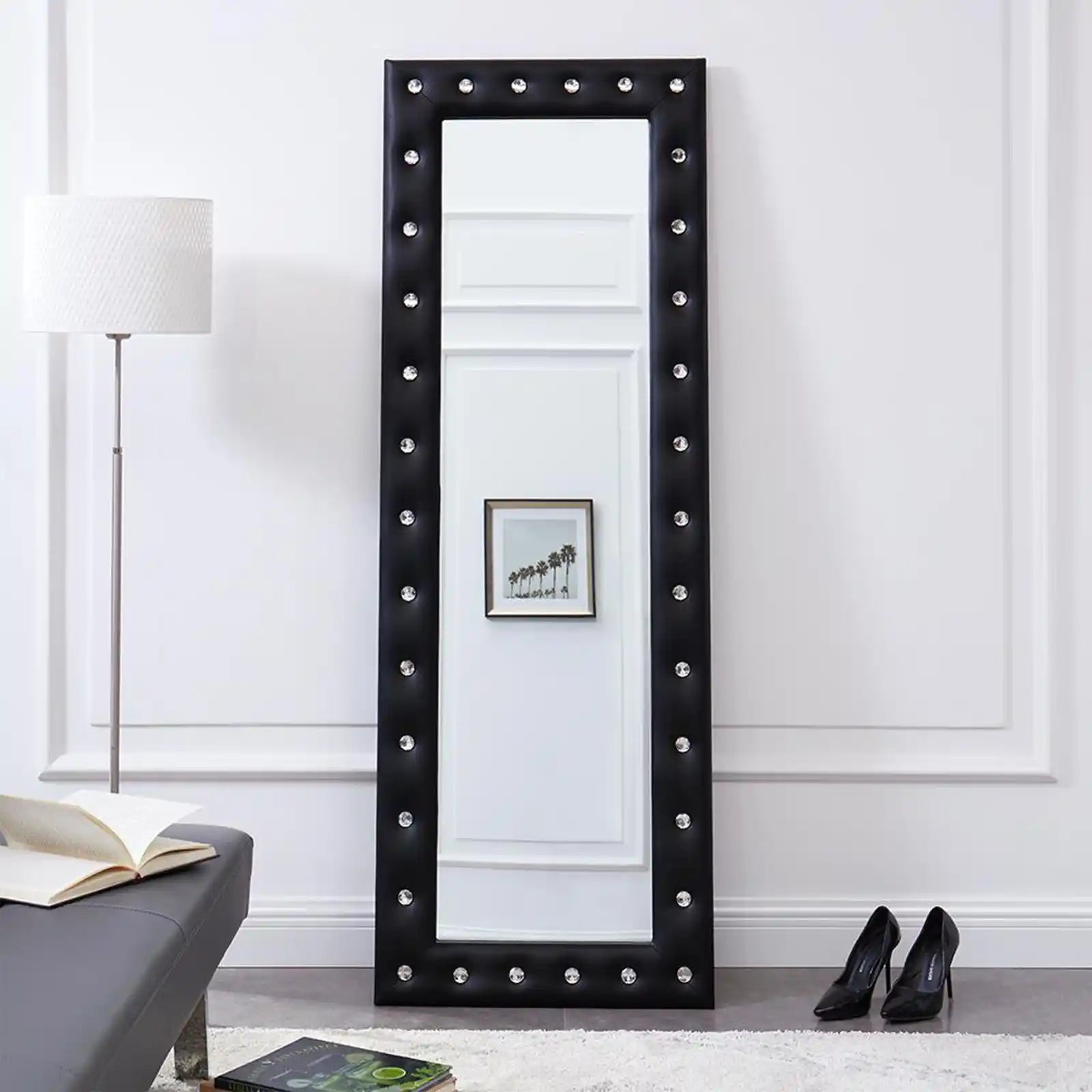 Comtemporary Tufted Full Length Mirror