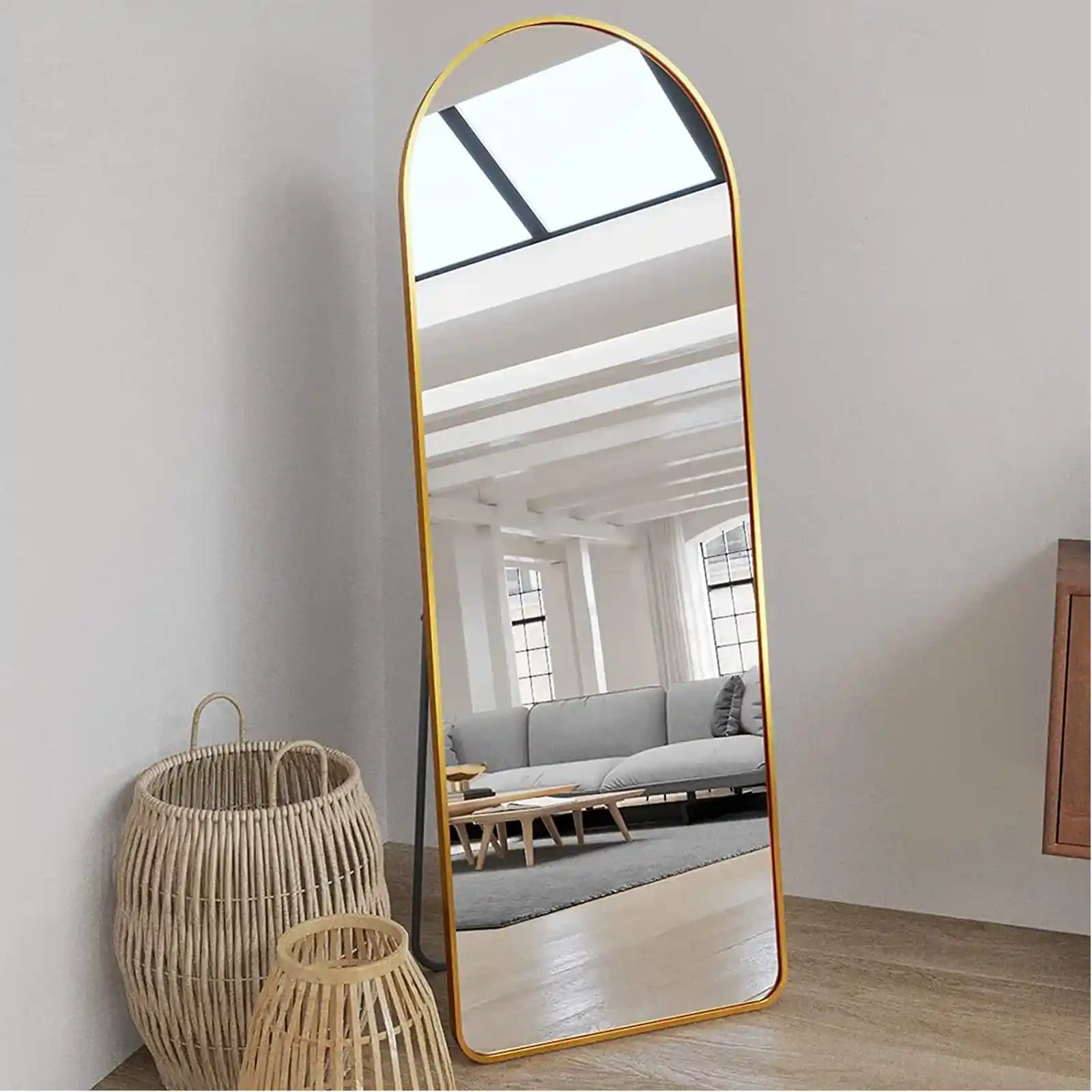 Full Length Mirror Arched Floor Mirror Full Body Mirror Standing