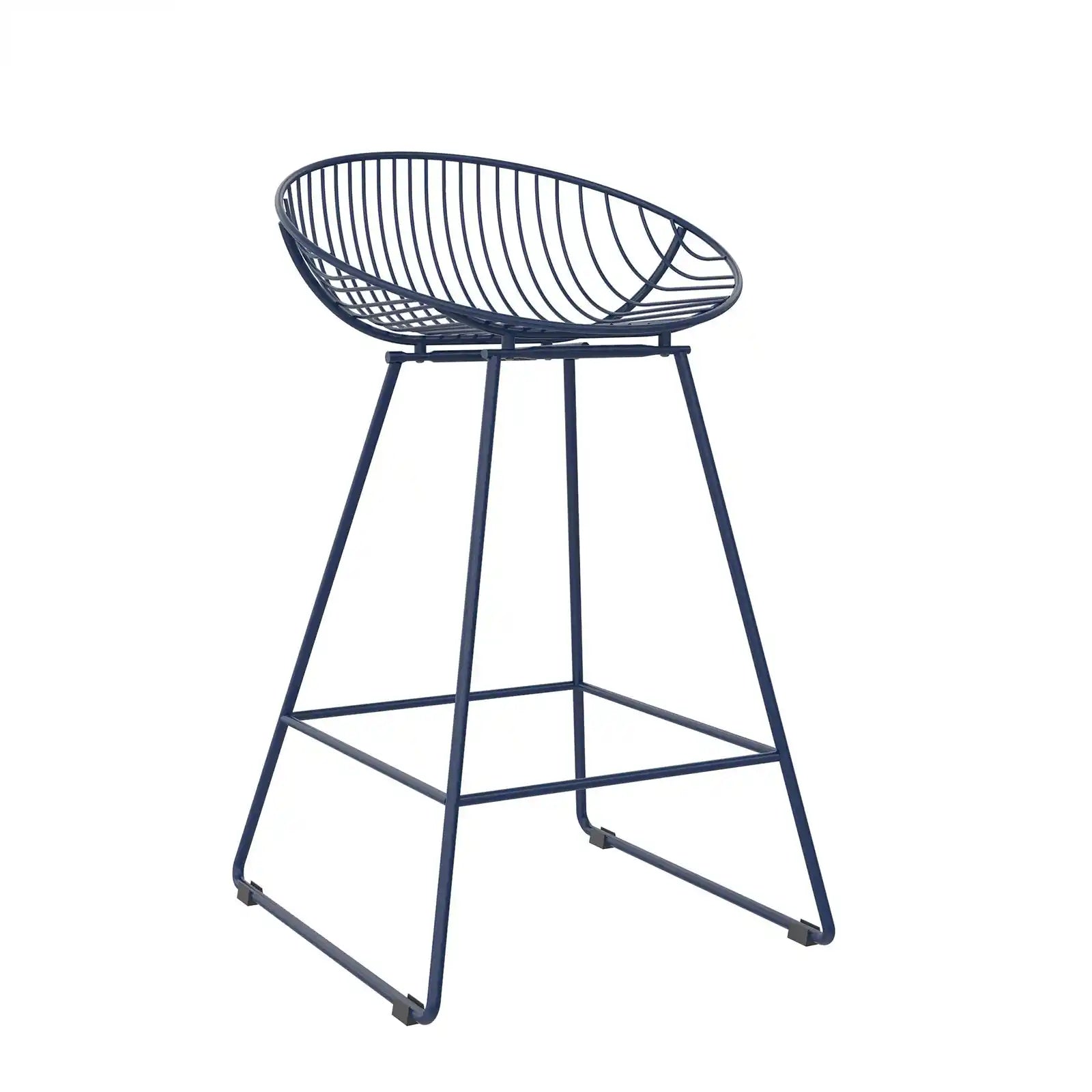 Modern 24 Inch Metal Counter Stool , Bar Stool