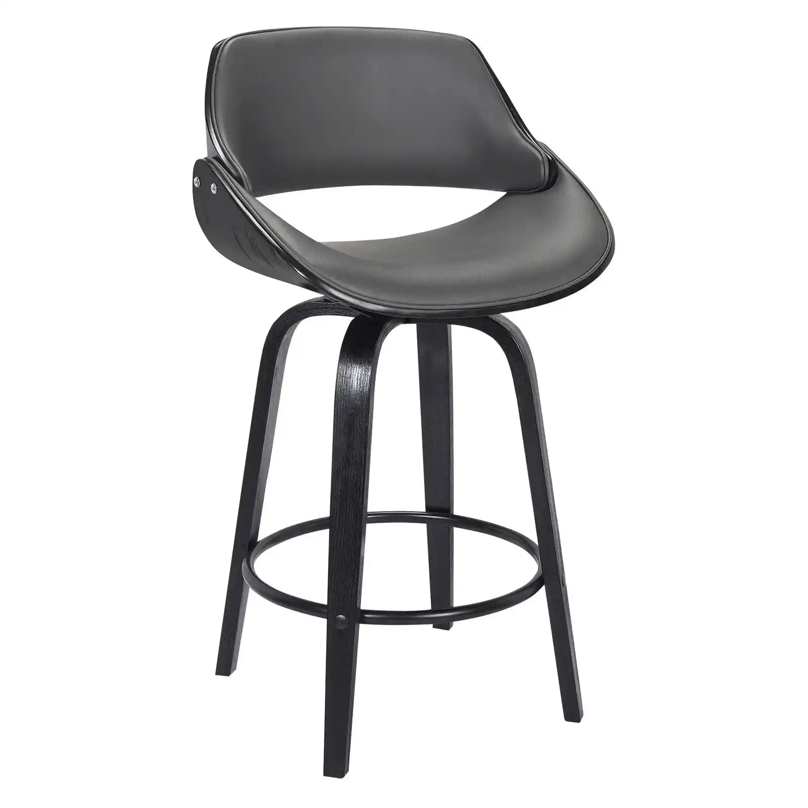 Modern 26 Inch Swivel Bar Stool, Counter Stool