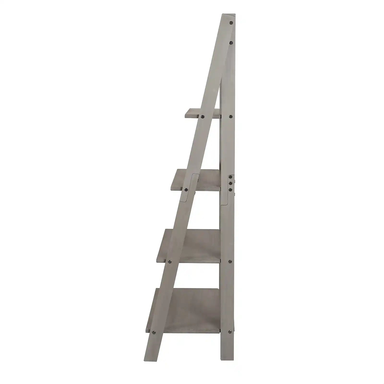 Farmhouse 4-Shelf Ladder Bookshelf