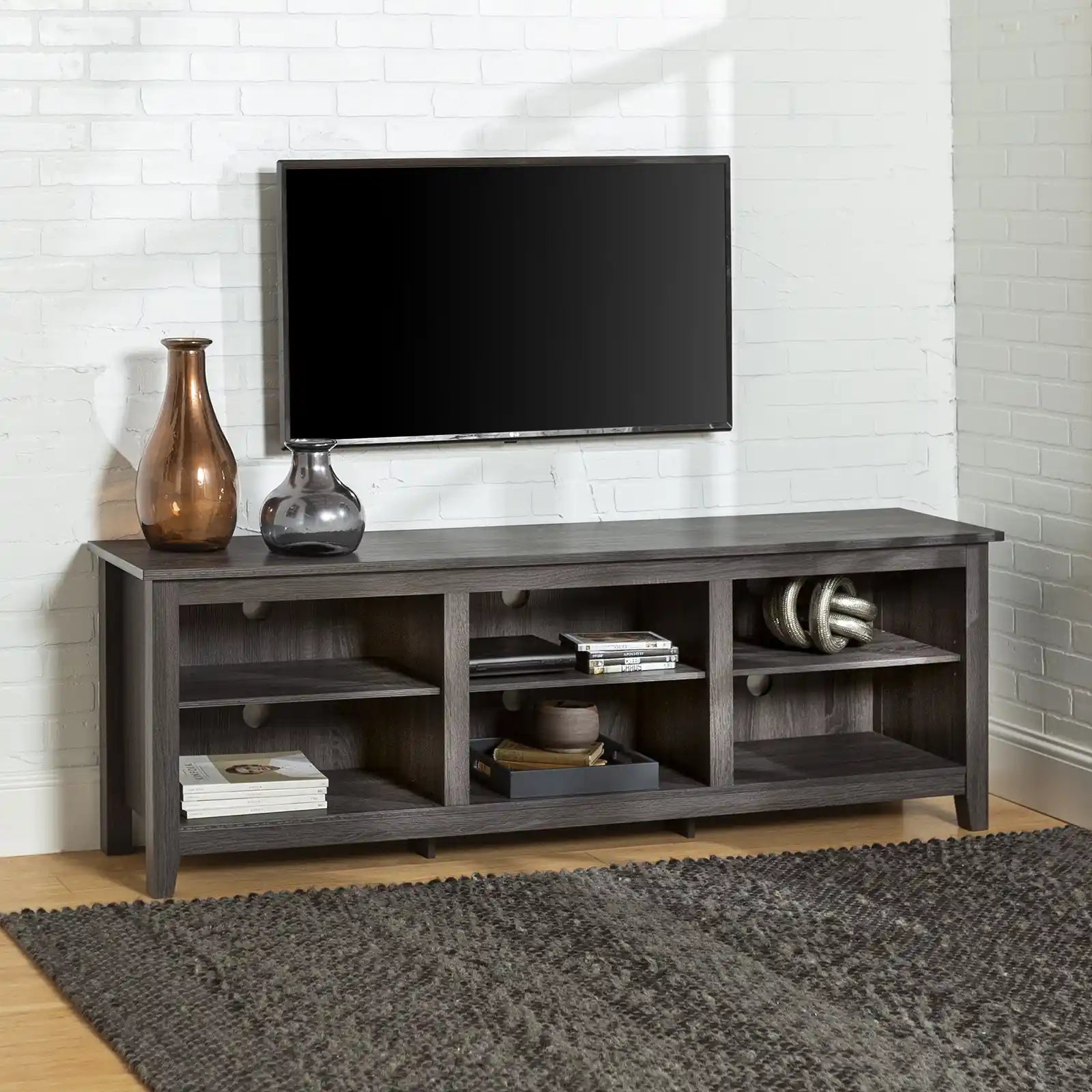 Open Storage TV Stand for TVs up to 78"