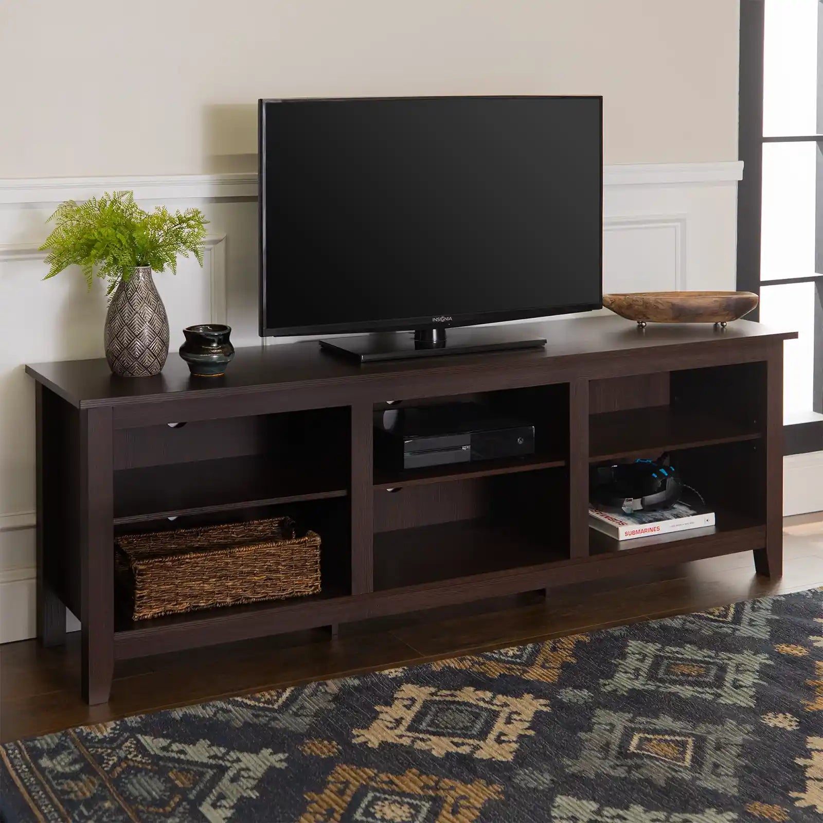 Open Storage TV Stand for TVs up to 78"