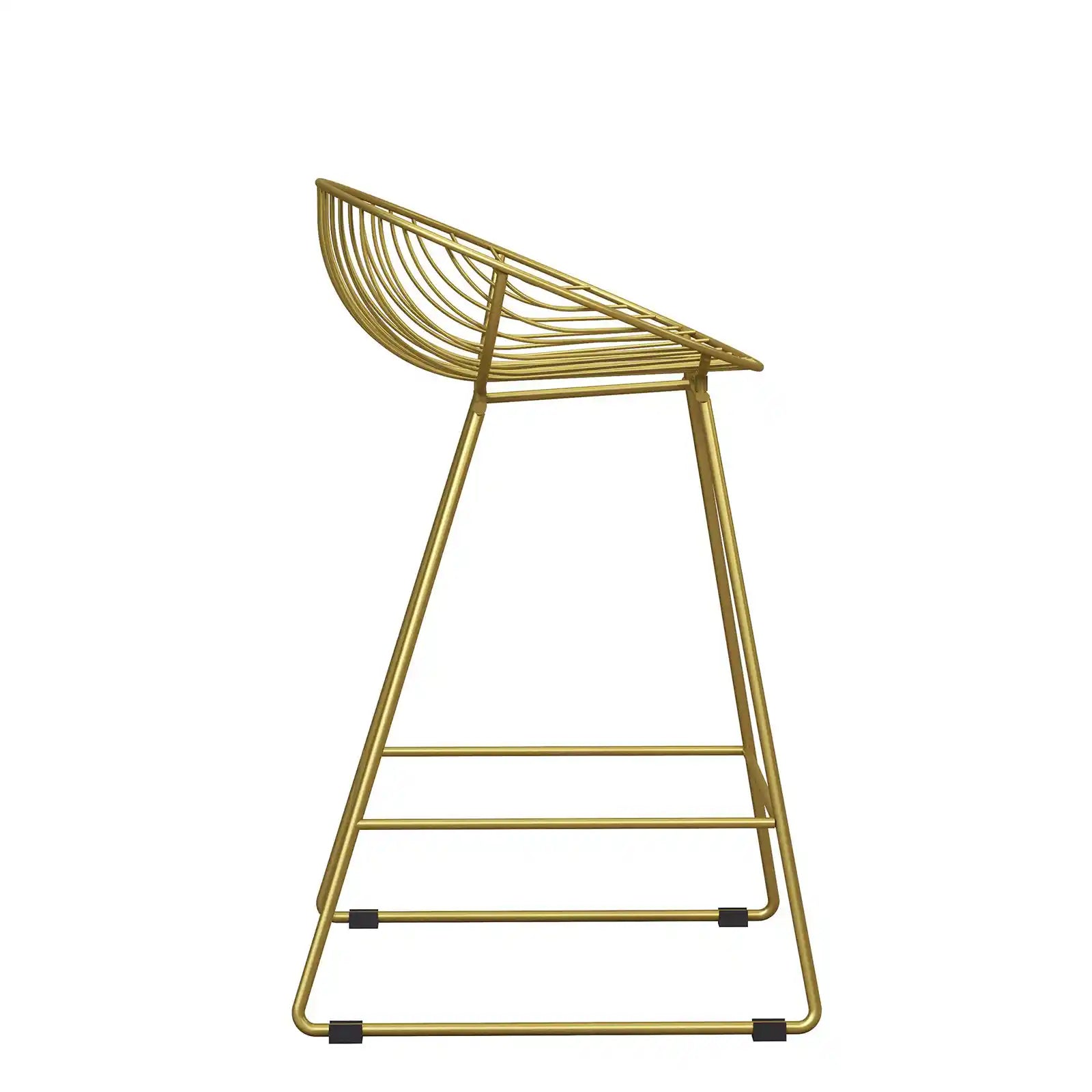 Modern 24 Inch Metal Counter Stool , Bar Stool