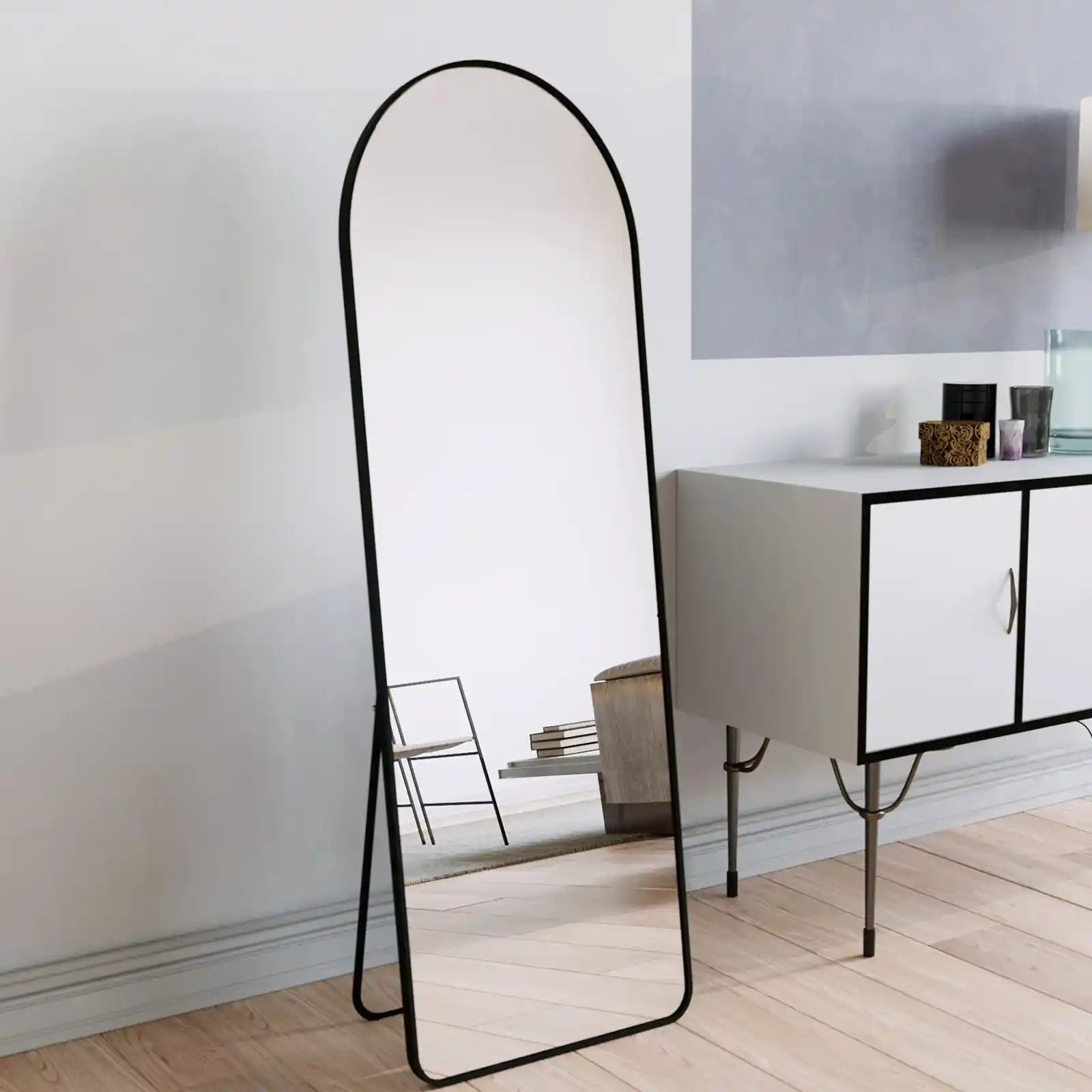 Full Length Mirror Arched Floor Mirror Full Body Mirror Standing