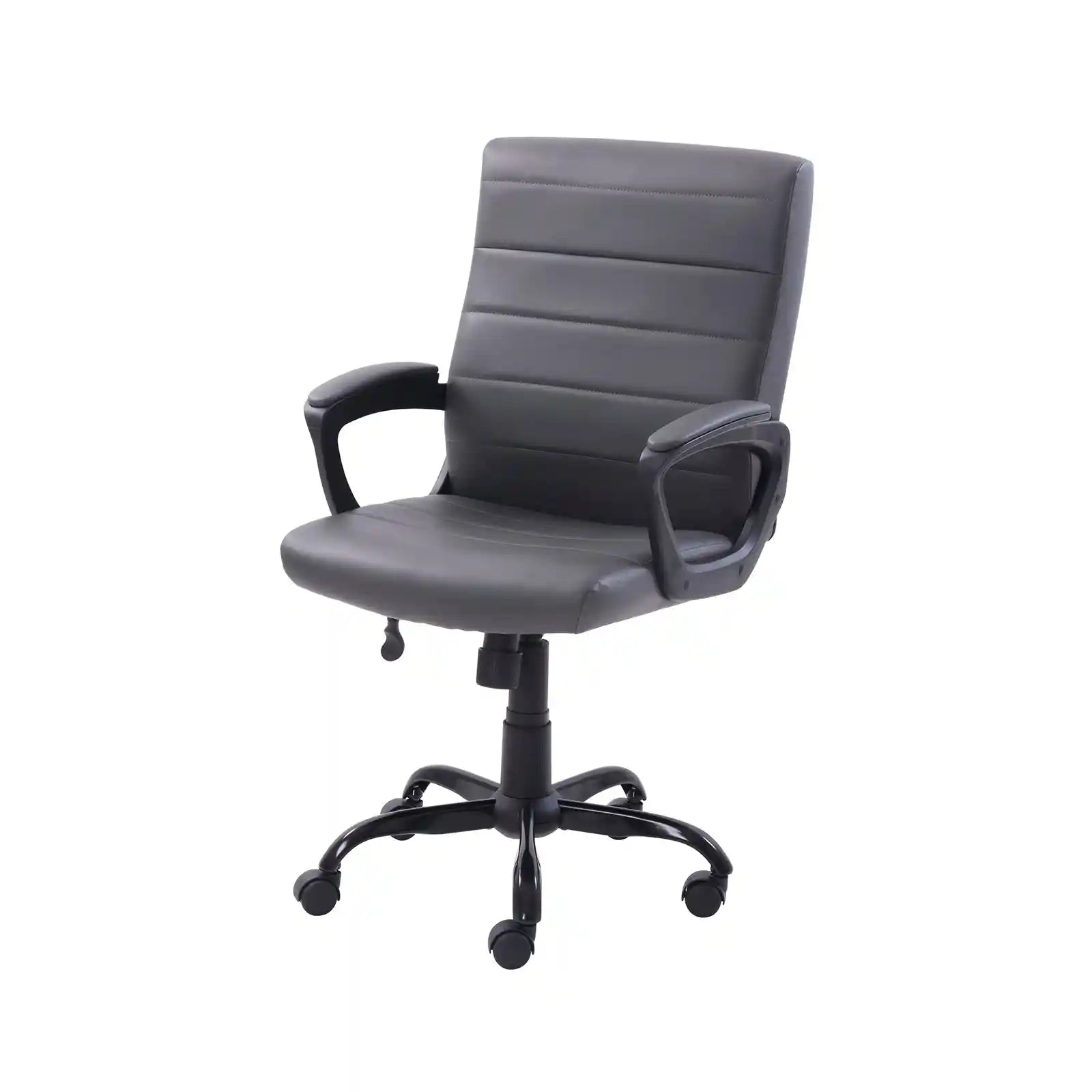 Mid-Back Manager's Office Faux Leather Chair