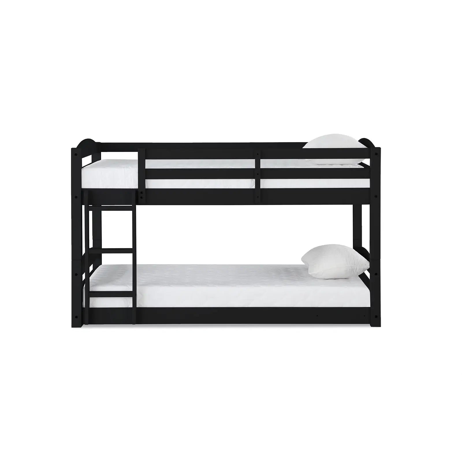 Twin-over-Twin Convertible Floor Bunk Bed