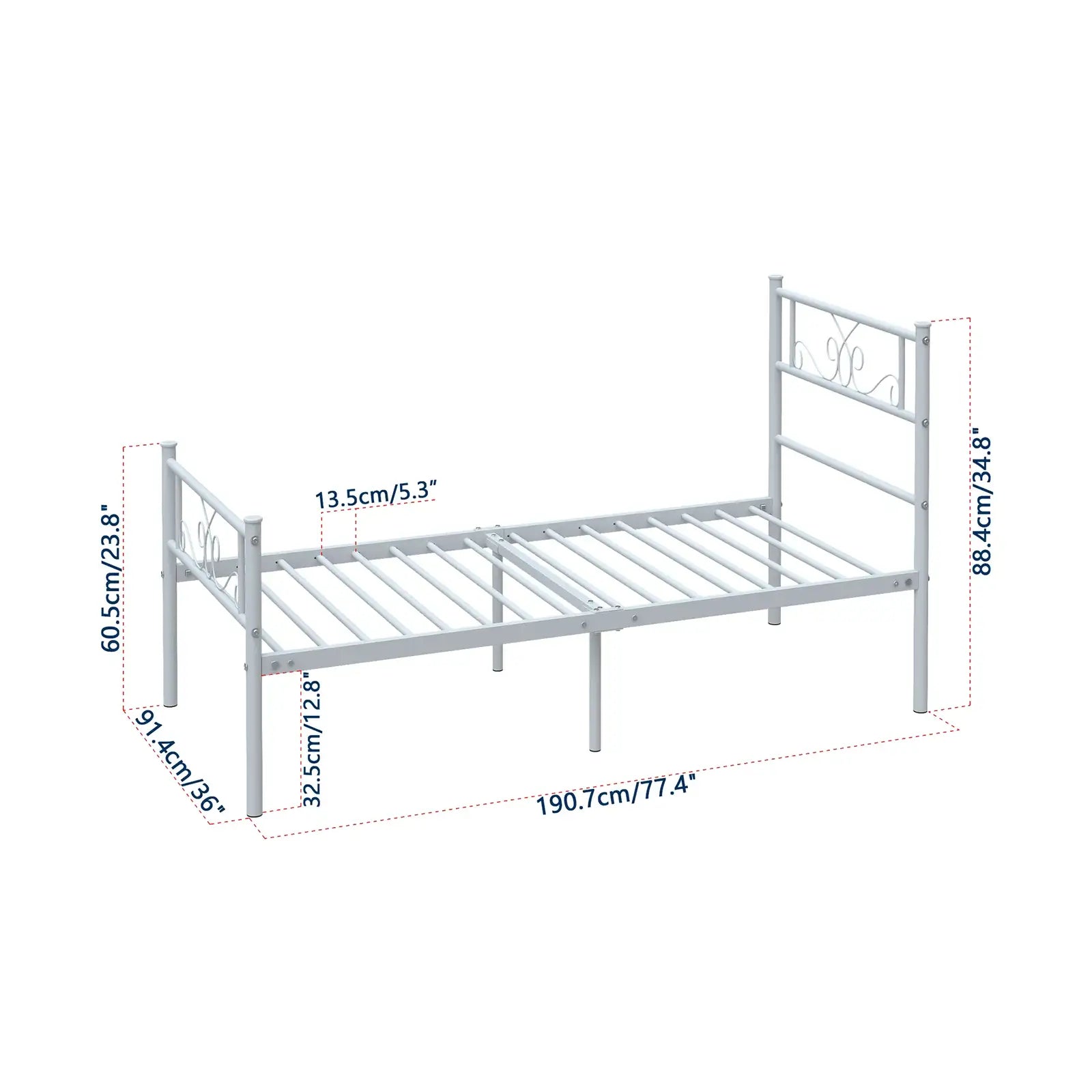 Metal Platform Bed Frame