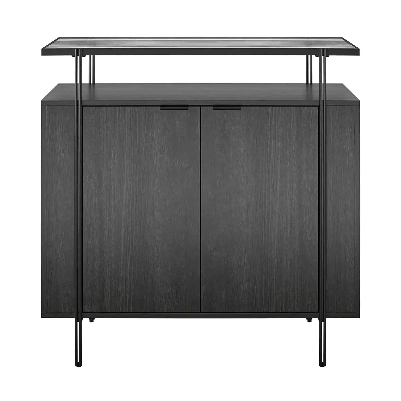 Modern Wood Bar Cabinet