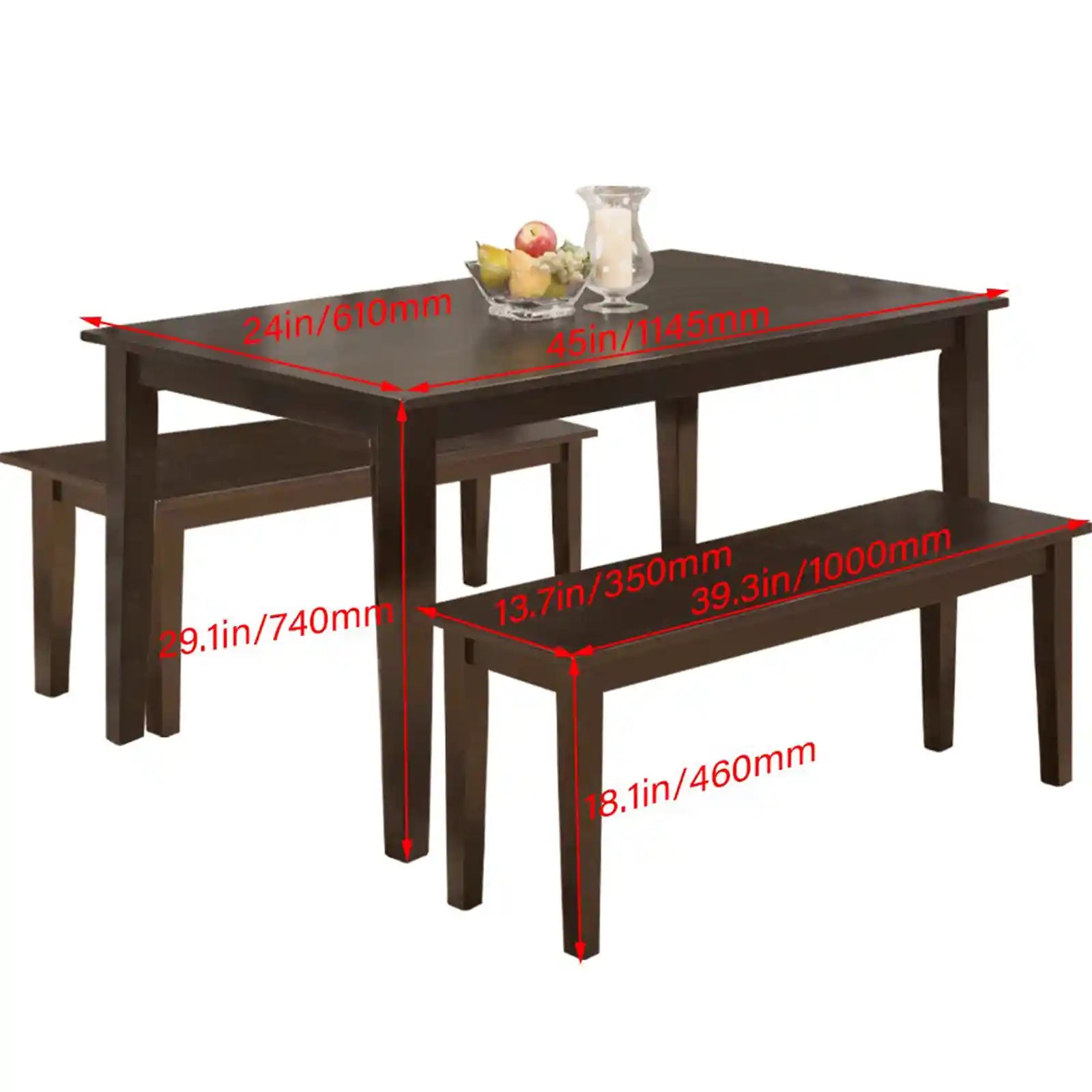 Rectangular Modern Dining Set