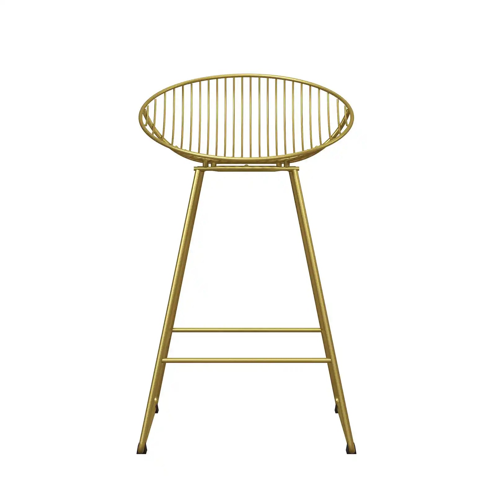 Modern 24 Inch Metal Counter Stool , Bar Stool