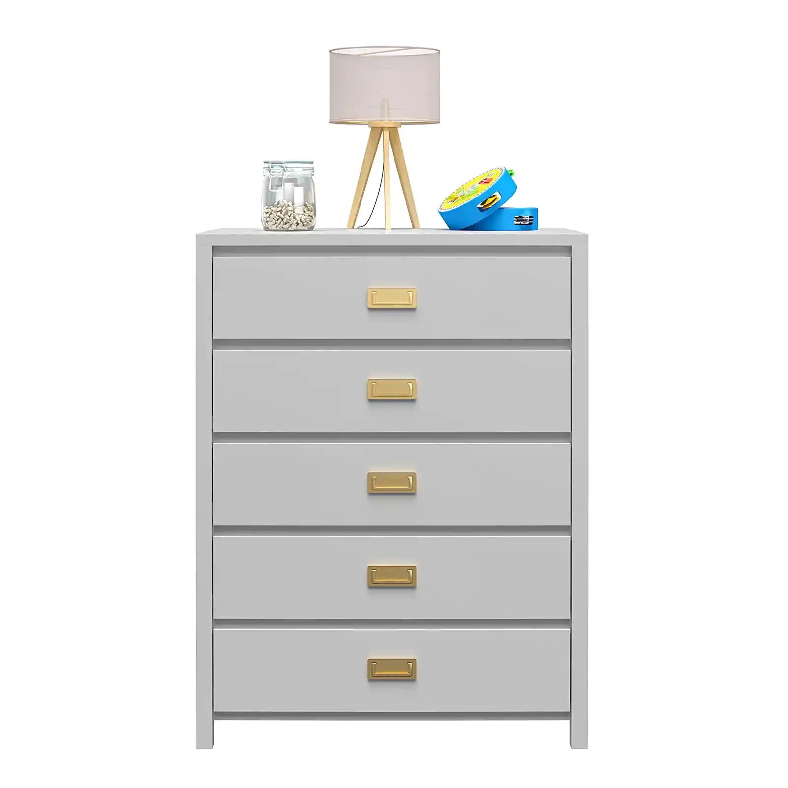 Modern 5 Drawer Kids Room Dresser