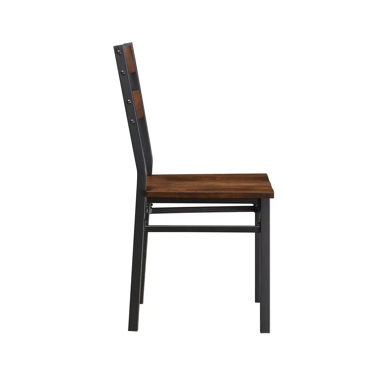 Vintage Oak Dining Chairs, 2-Pack