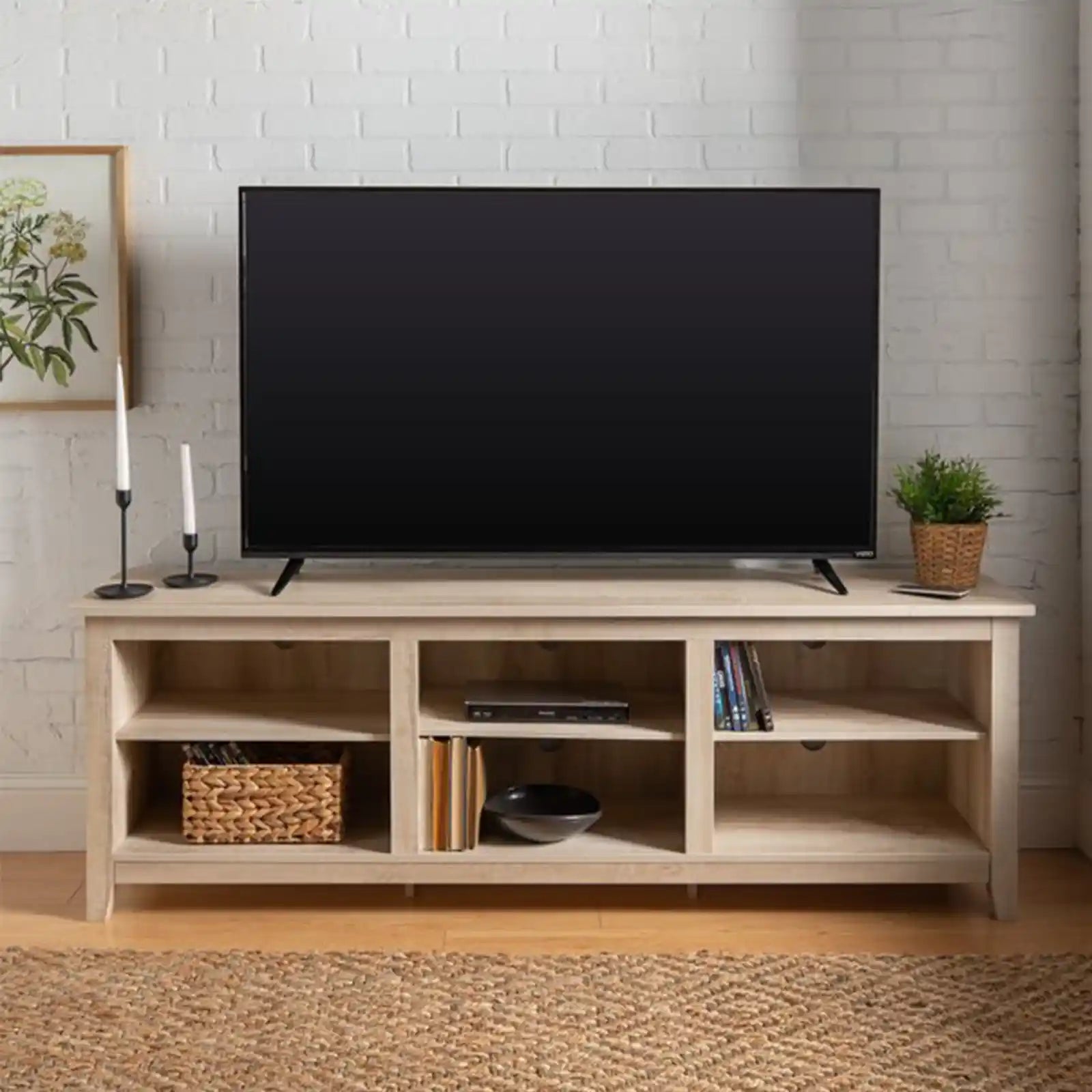 Open Storage TV Stand for TVs up to 78"