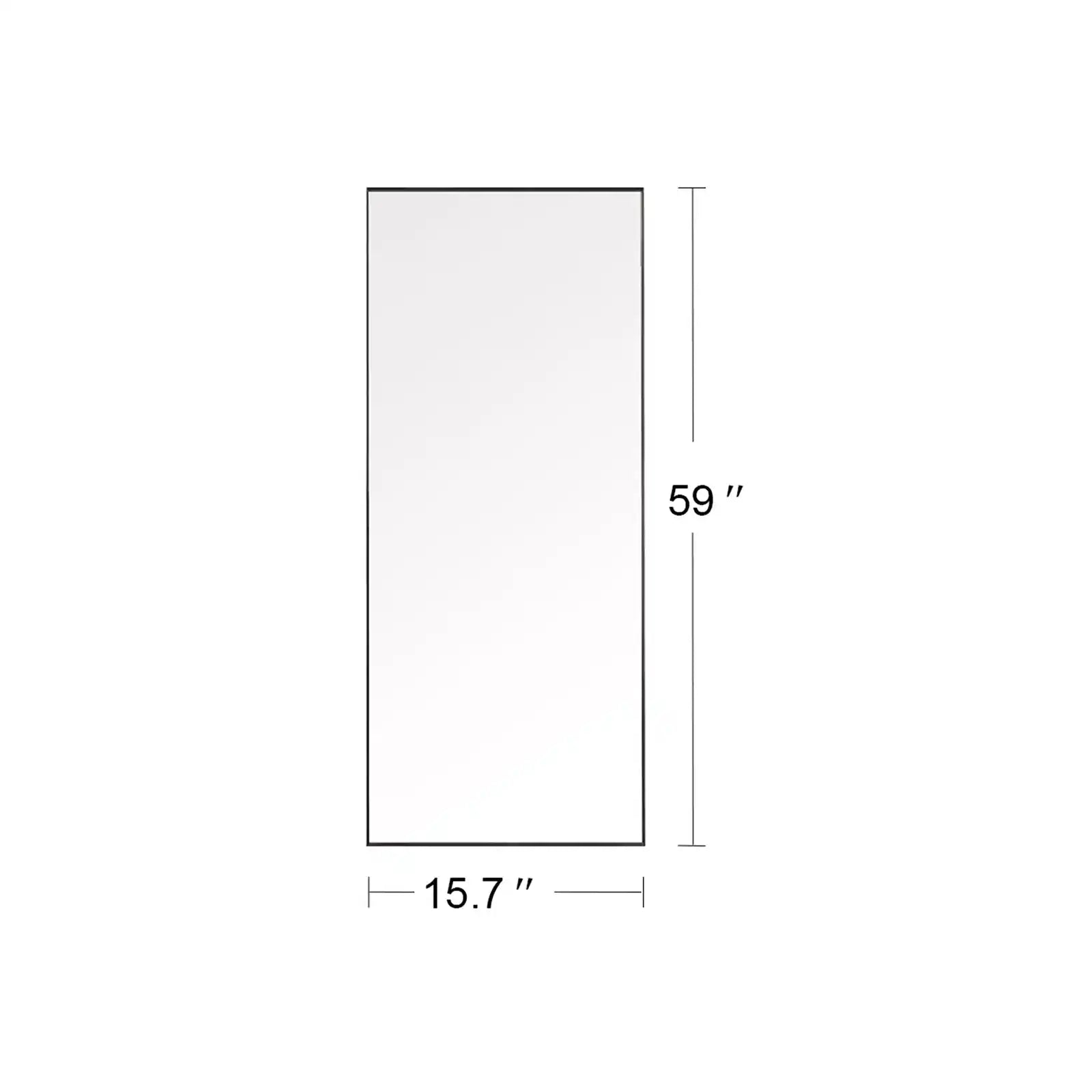 Rectangle Full Length Mirror Floor Mirror